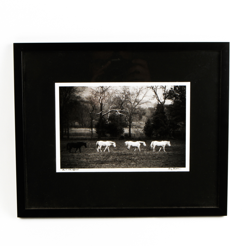 Greg Lederman Signed Photograph Print "It's OK to be Different"