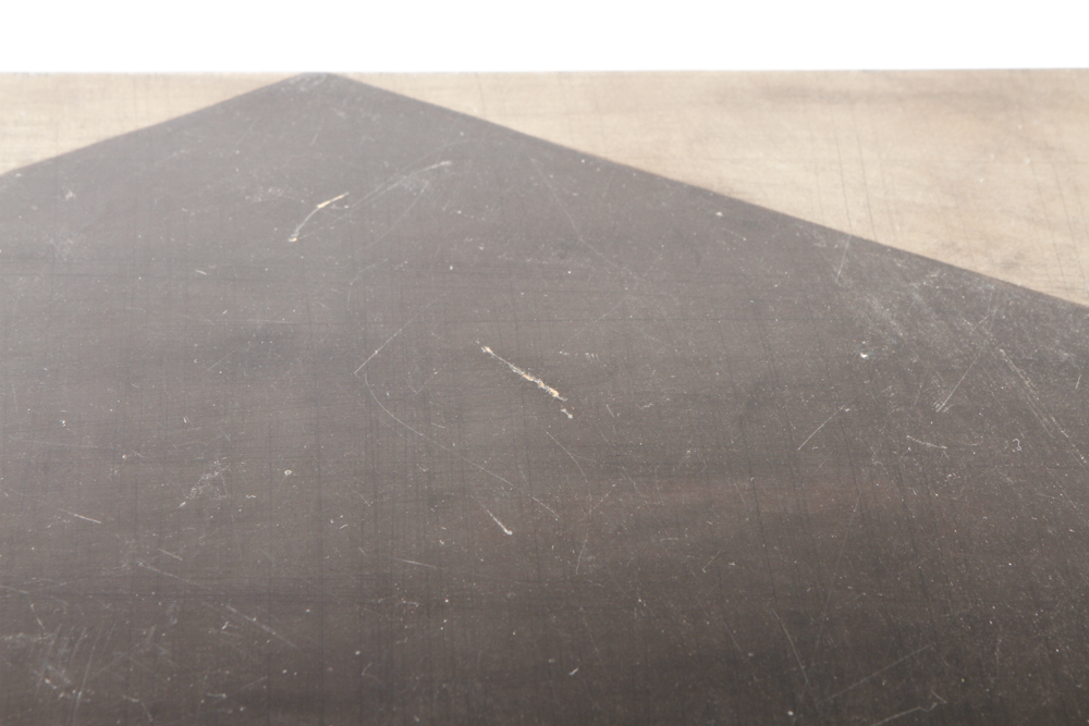 Wooden Trunk on Metal Stand