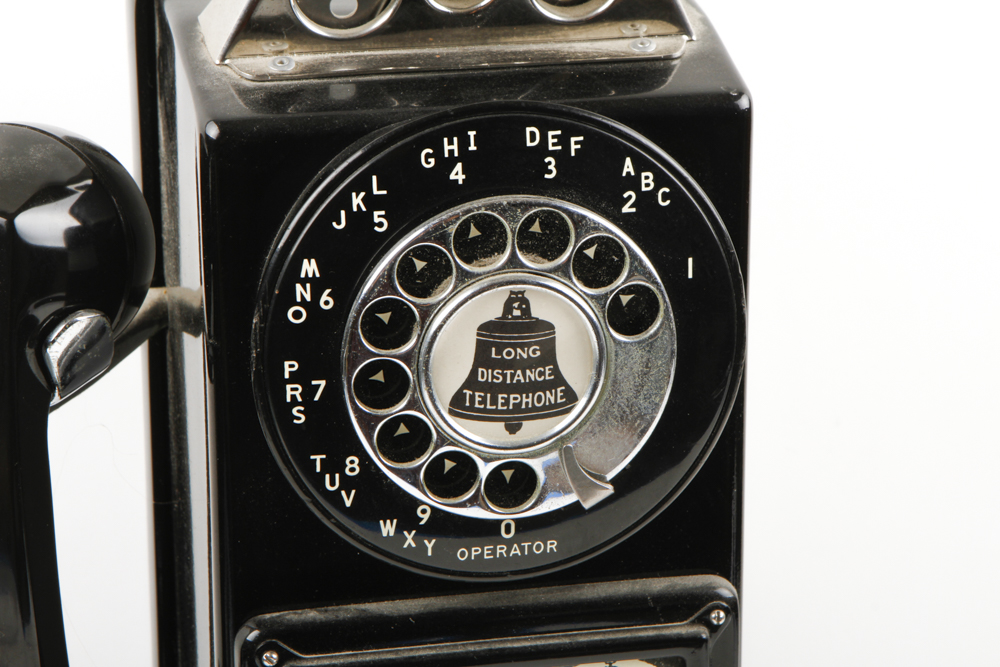 Vintage Coin Operated Payphone