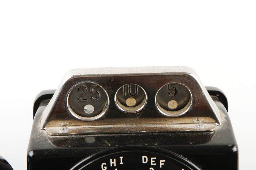 Vintage Coin Operated Payphone