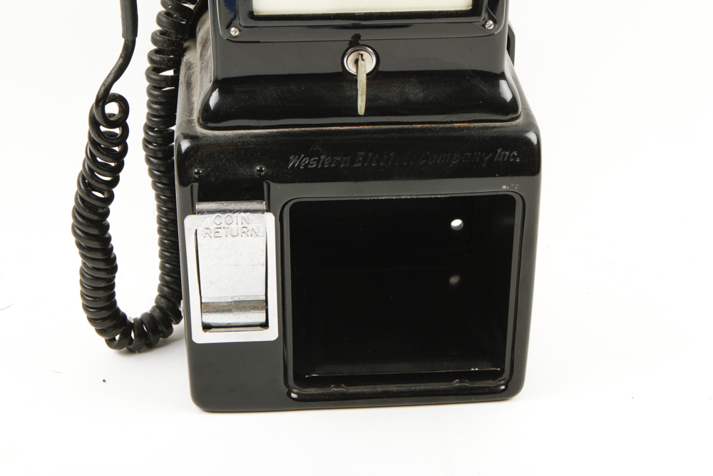 Vintage Coin Operated Payphone