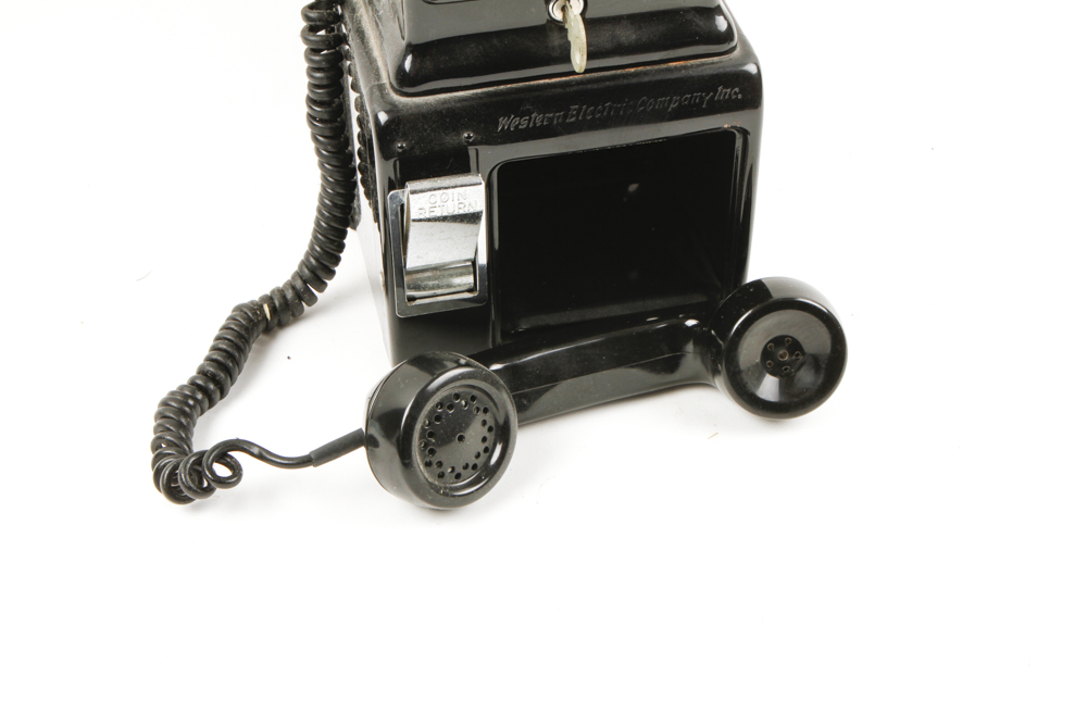 Vintage Coin Operated Payphone