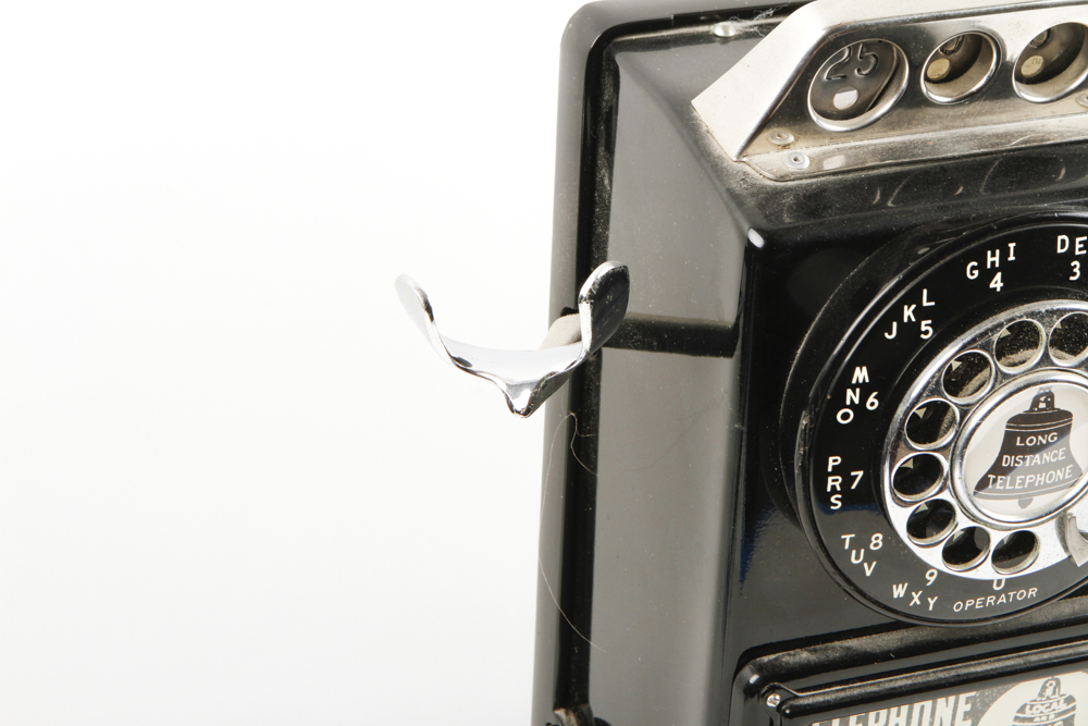 Vintage Coin Operated Payphone