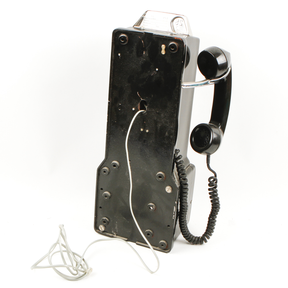 Vintage Coin Operated Payphone