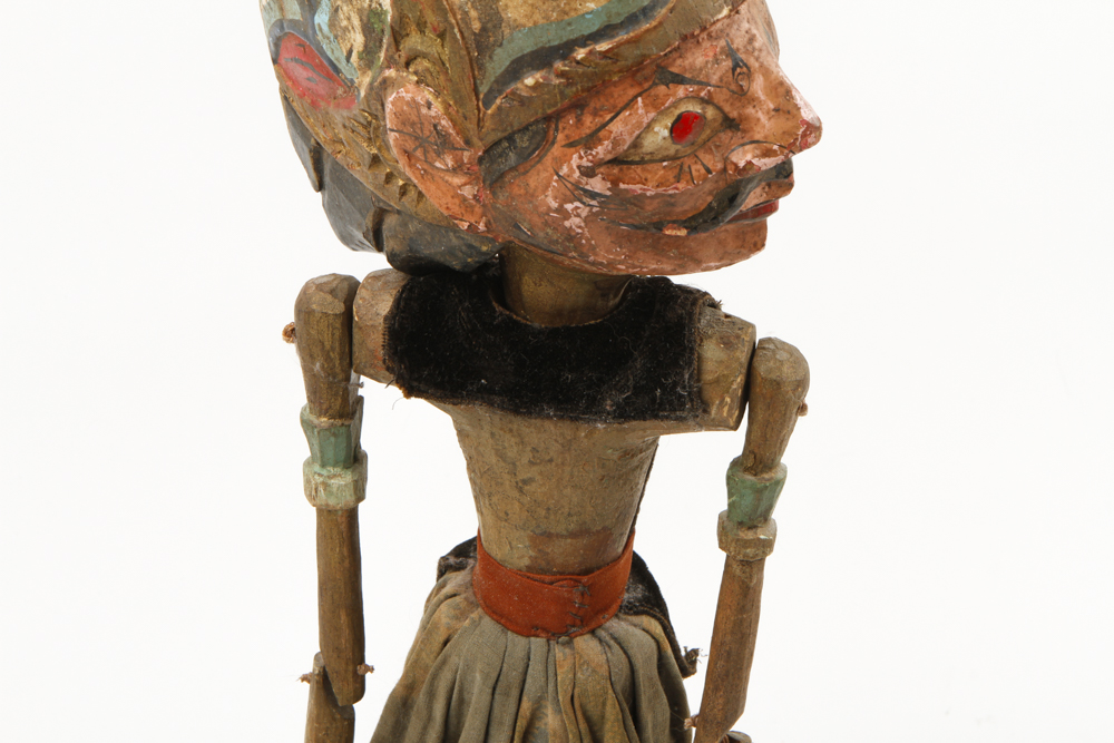 Vintage Indonesian Wayang Golek Rod Puppets