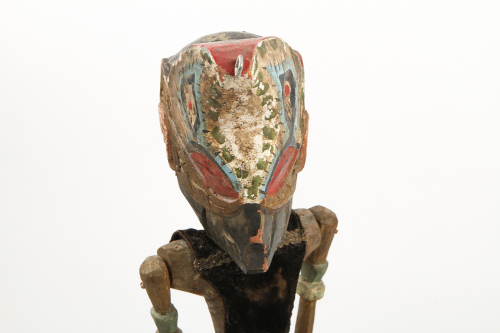 Vintage Indonesian Wayang Golek Rod Puppets