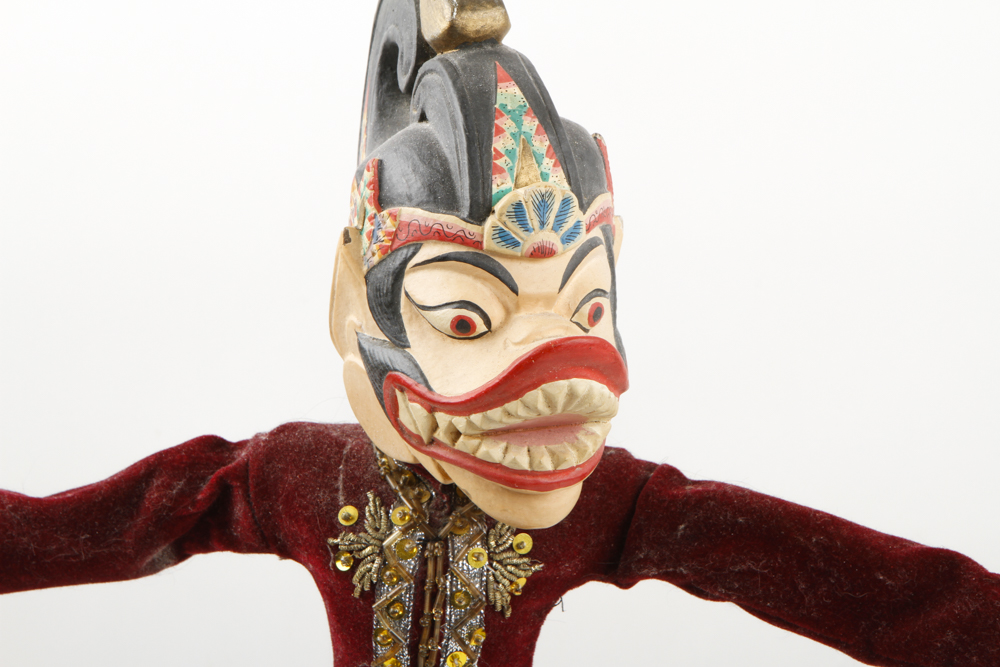 Vintage Indonesian Wayang Golek Rod Puppets