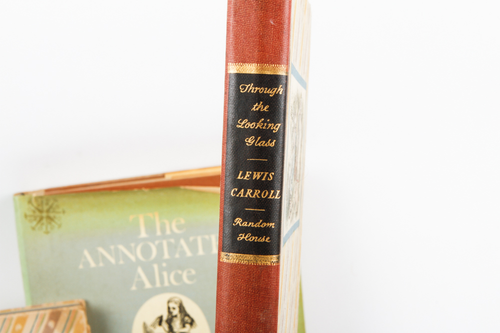 Vintage Alice In Wonderland Books by Lewis Carroll