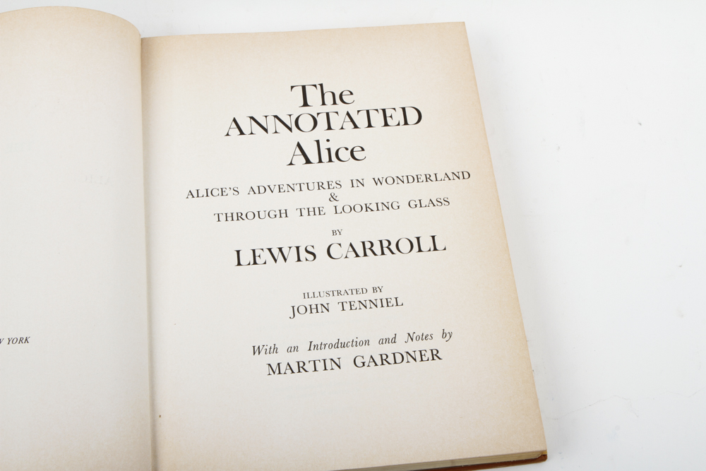 Vintage Alice In Wonderland Books by Lewis Carroll