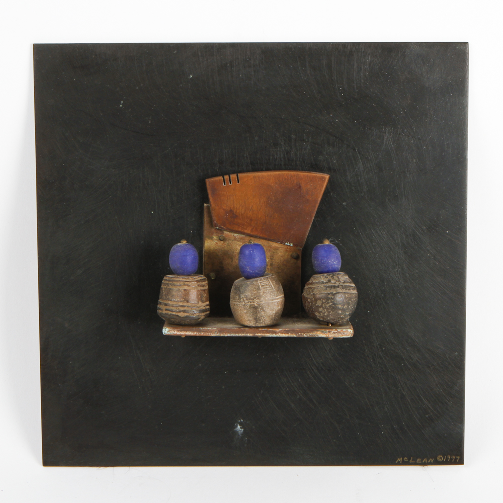 Jack and Alice McLean Signed Wall Tile