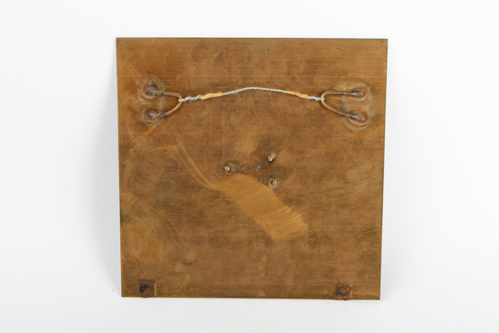 Jack and Alice McLean Signed Wall Tile