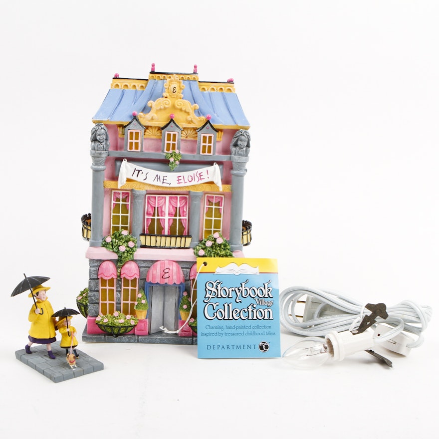 Department 56 Storybook Village Collection House "Eloise At Home"
