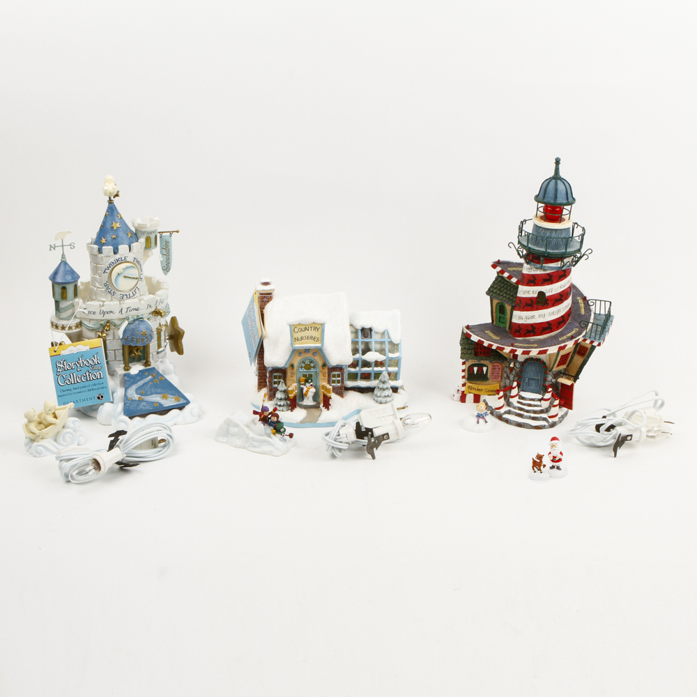 Collection of Department 56 Storybook Village Houses