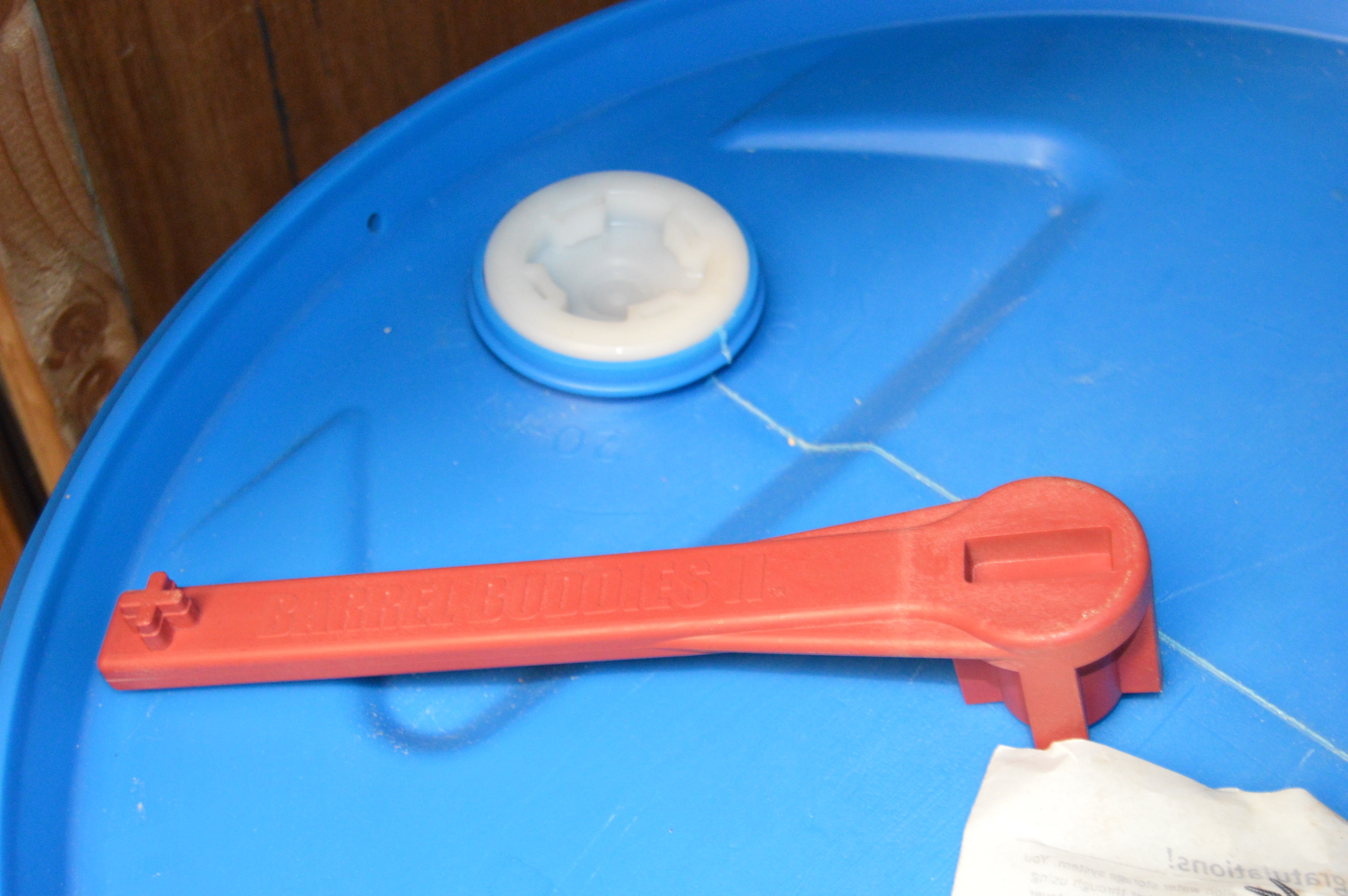 Pair of 55 Gallon BPA-Free Water Storage Barrels by ShelfReliance