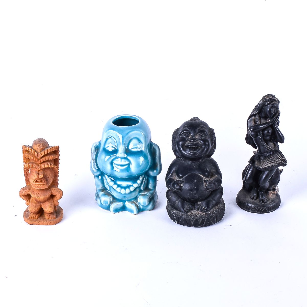 Collection of Polynesian Figurines