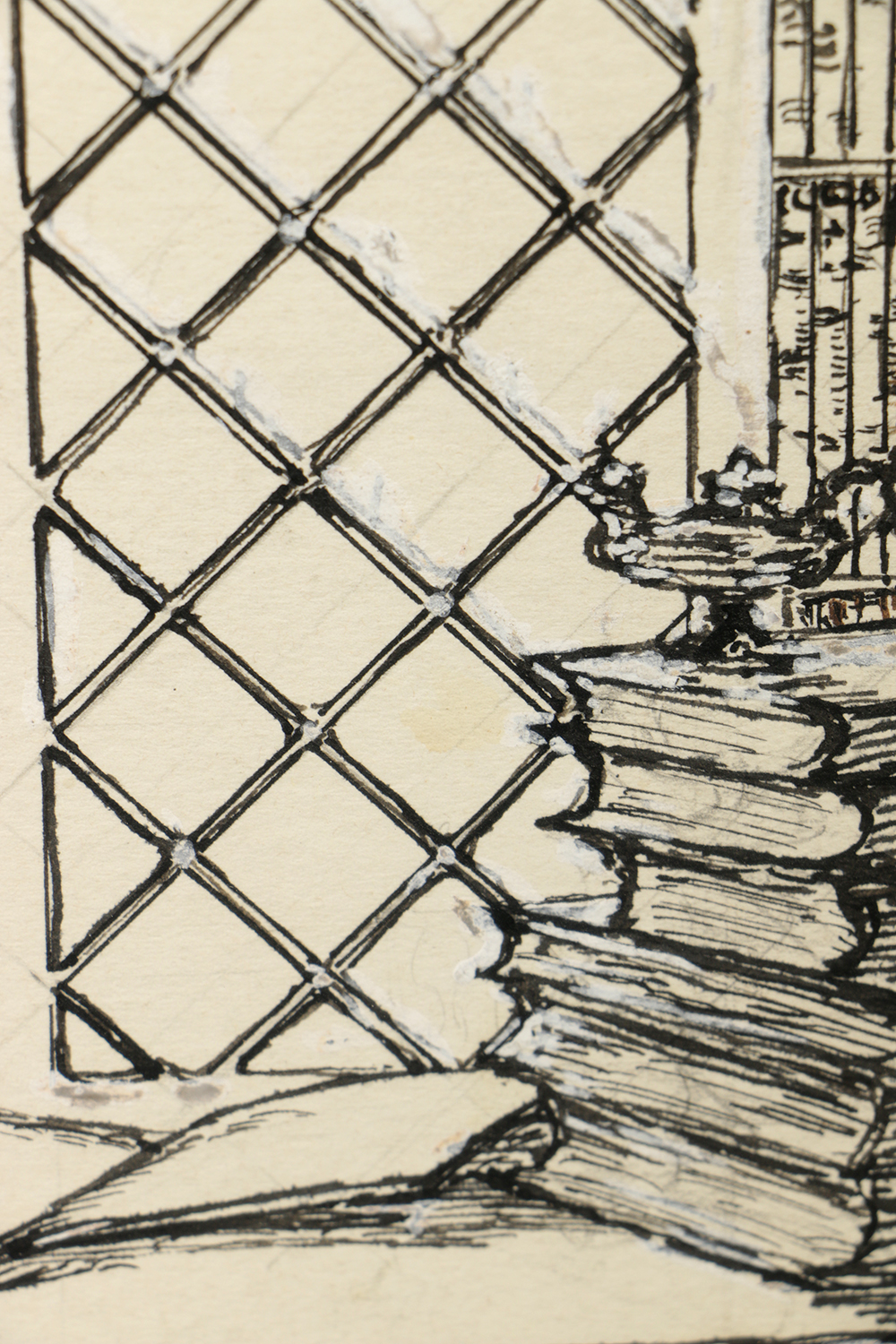 E. T. Hurley Etching on Paper "George Elliston"