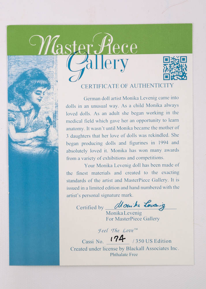 MasterPiece Doll "Cassi" with Blonde Hair and Blue Eyes