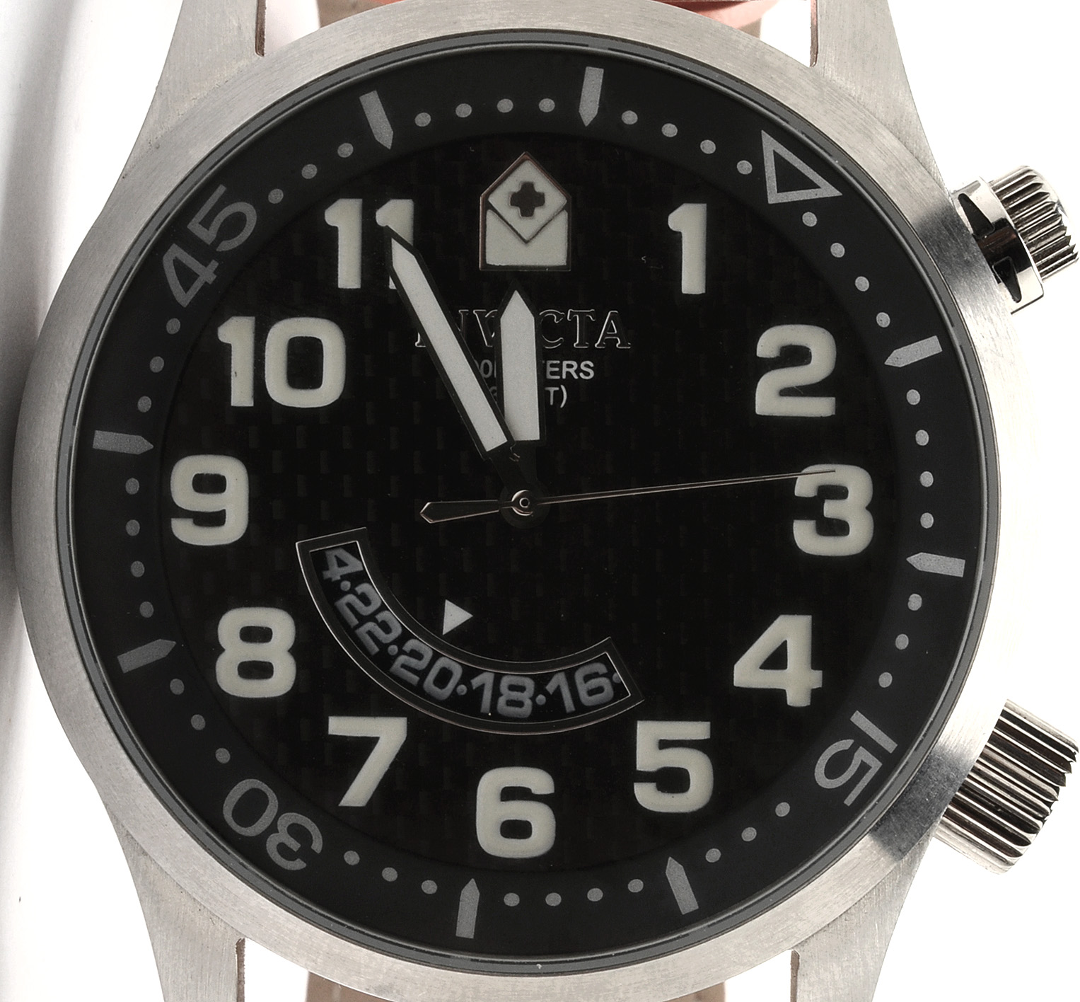 Invicta Specialty Model No. 0384 Leather Band Watch