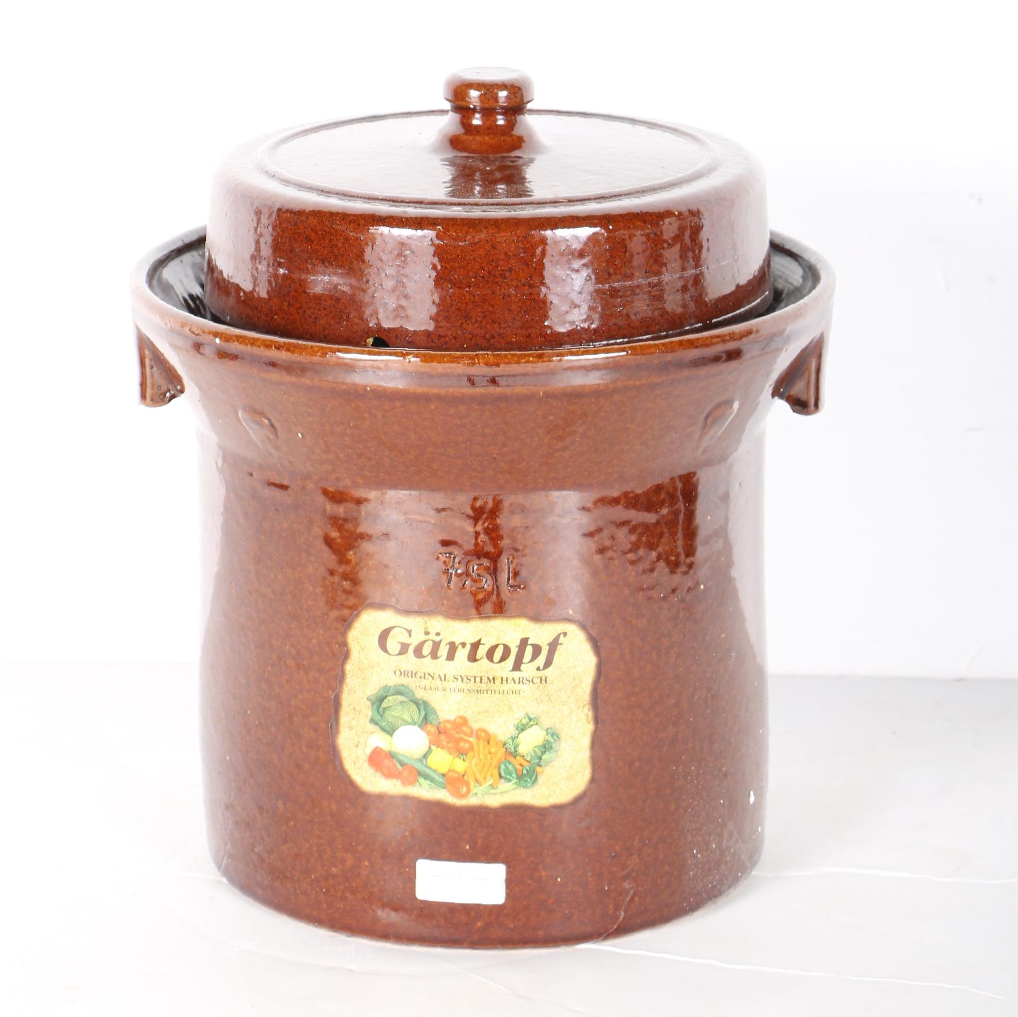 Harsch Boleslawiec Crock "Rich Brown" Fermenting Pot