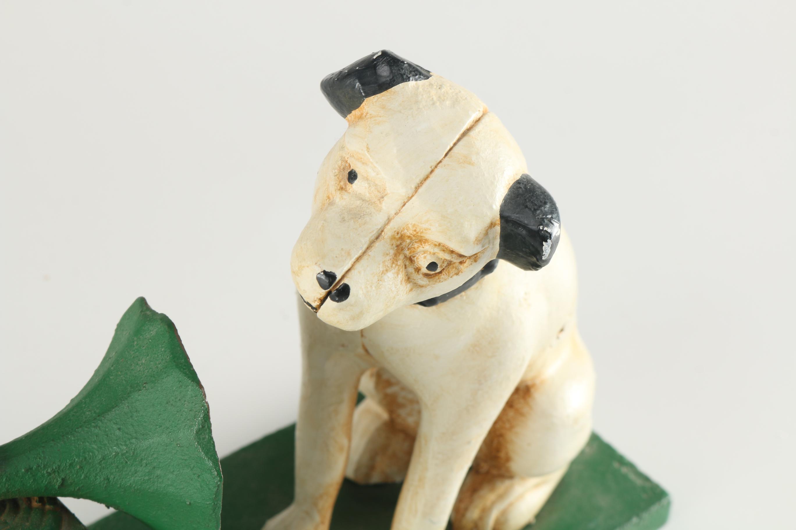"Nipper" the "RCA Dog" Cast Iron Bank