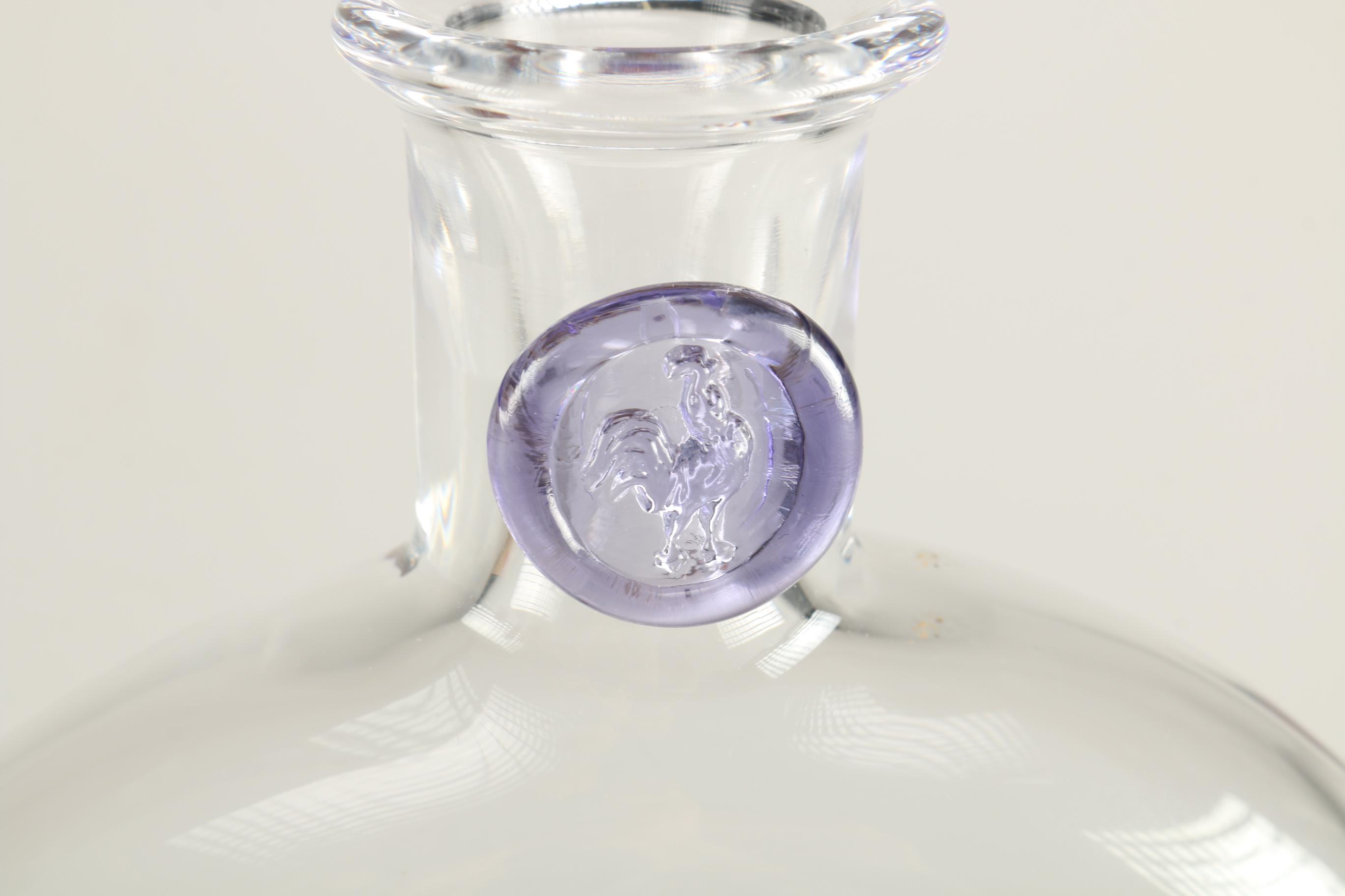 Limited Edition Hardy "Perfection" Formed Glass Cognac Decanter