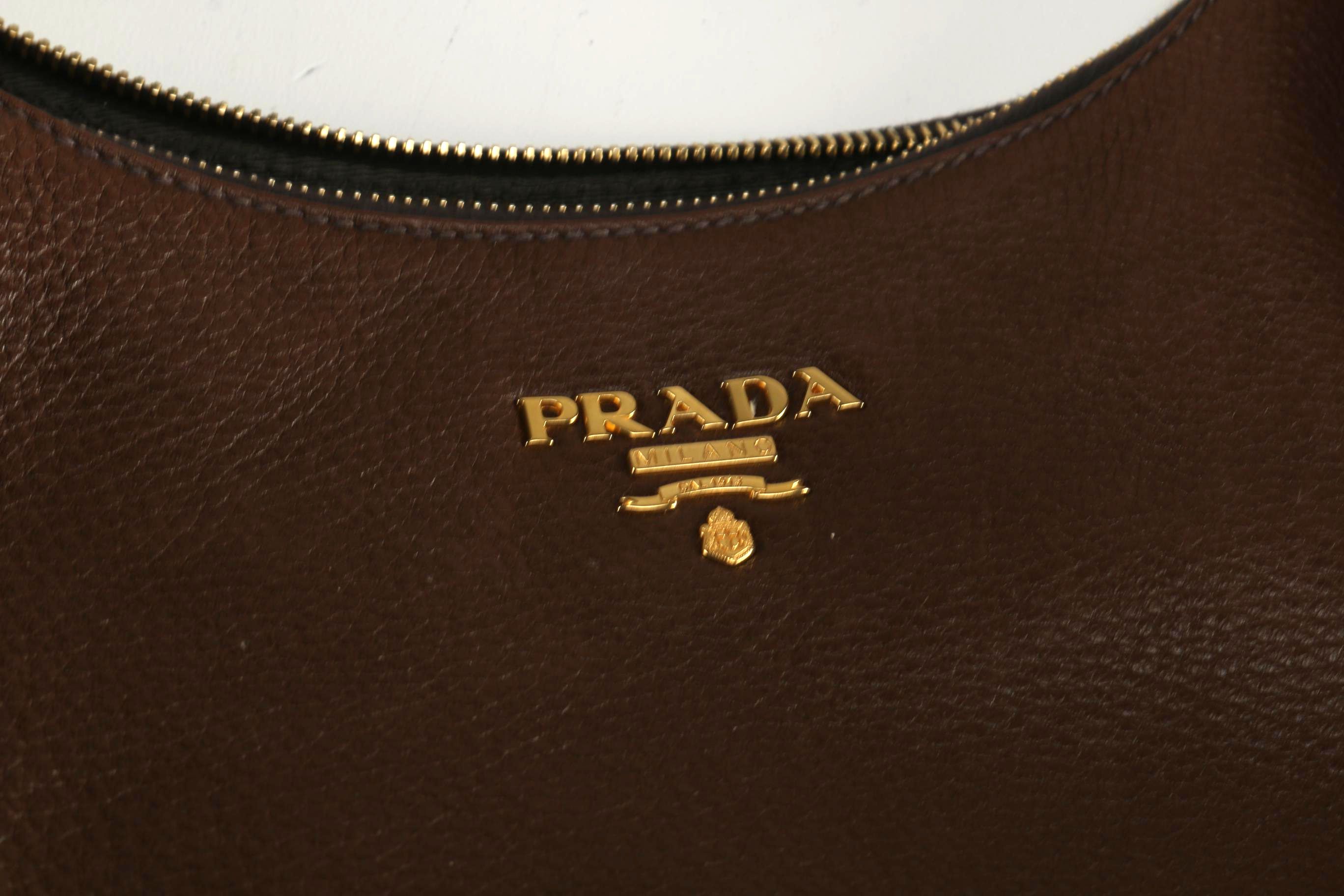 Leather Prada Handbag