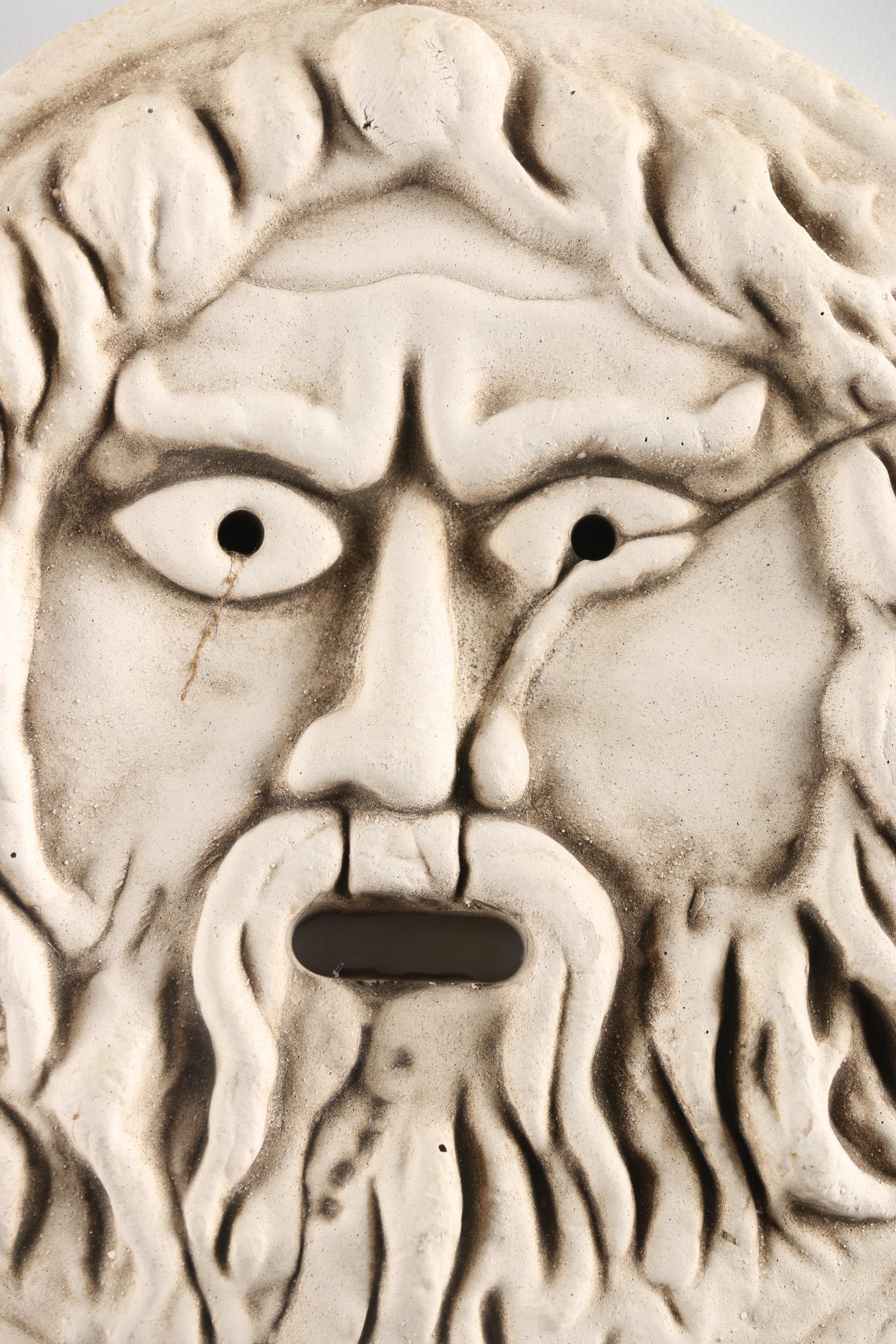 Roman Replica "Mouth of Truth" Mask Tile