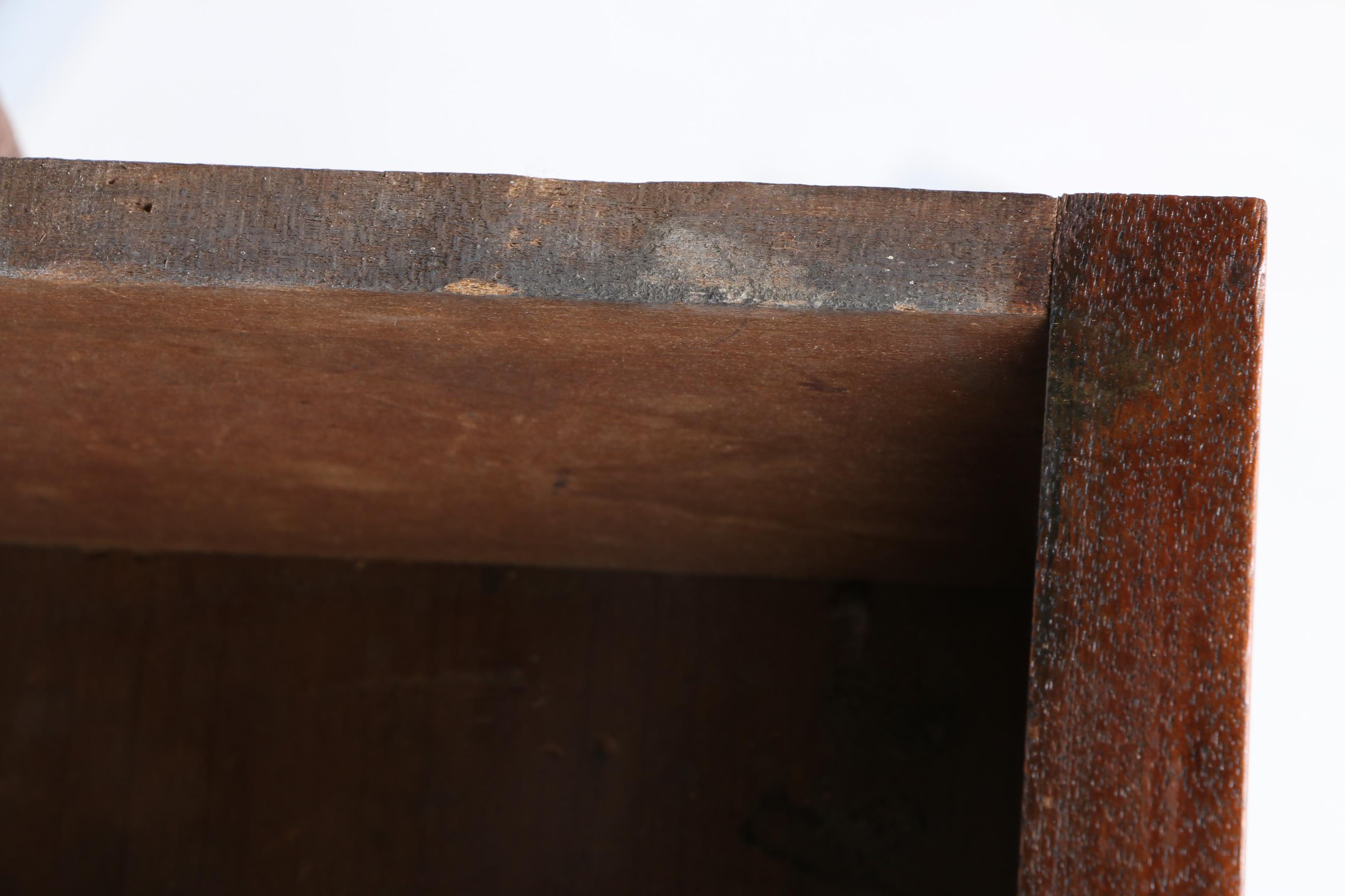 Antique School Master's Slant Top Desk in Walnut