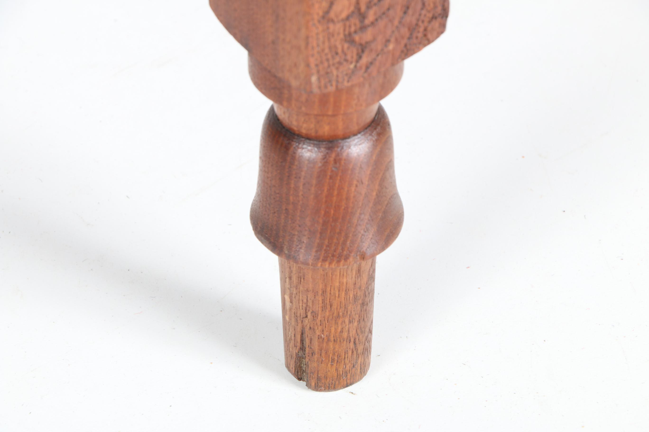 Antique School Master's Slant Top Desk in Walnut