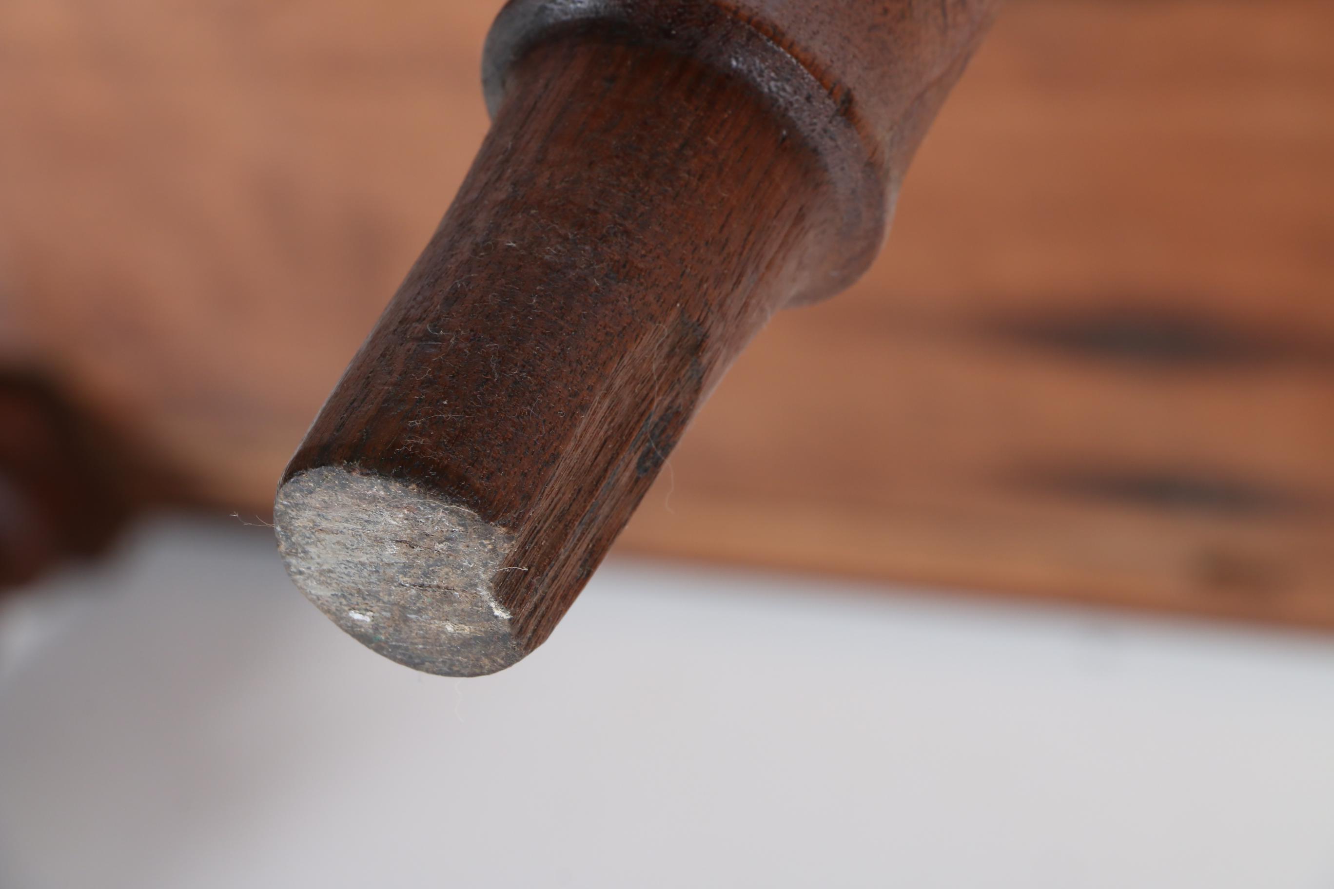 Antique School Master's Slant Top Desk in Walnut