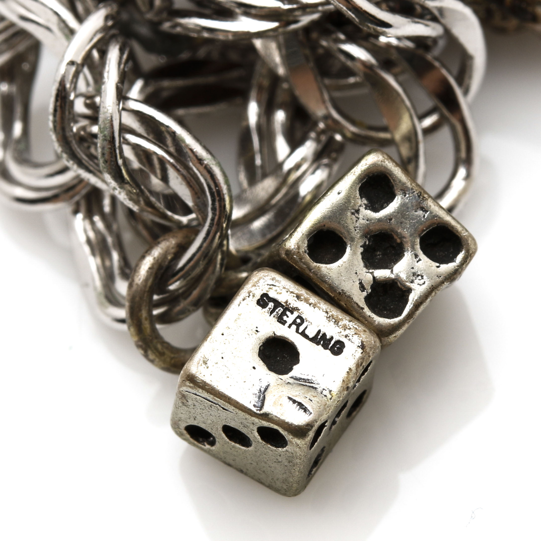 Sterling Silver Charm Bracelet