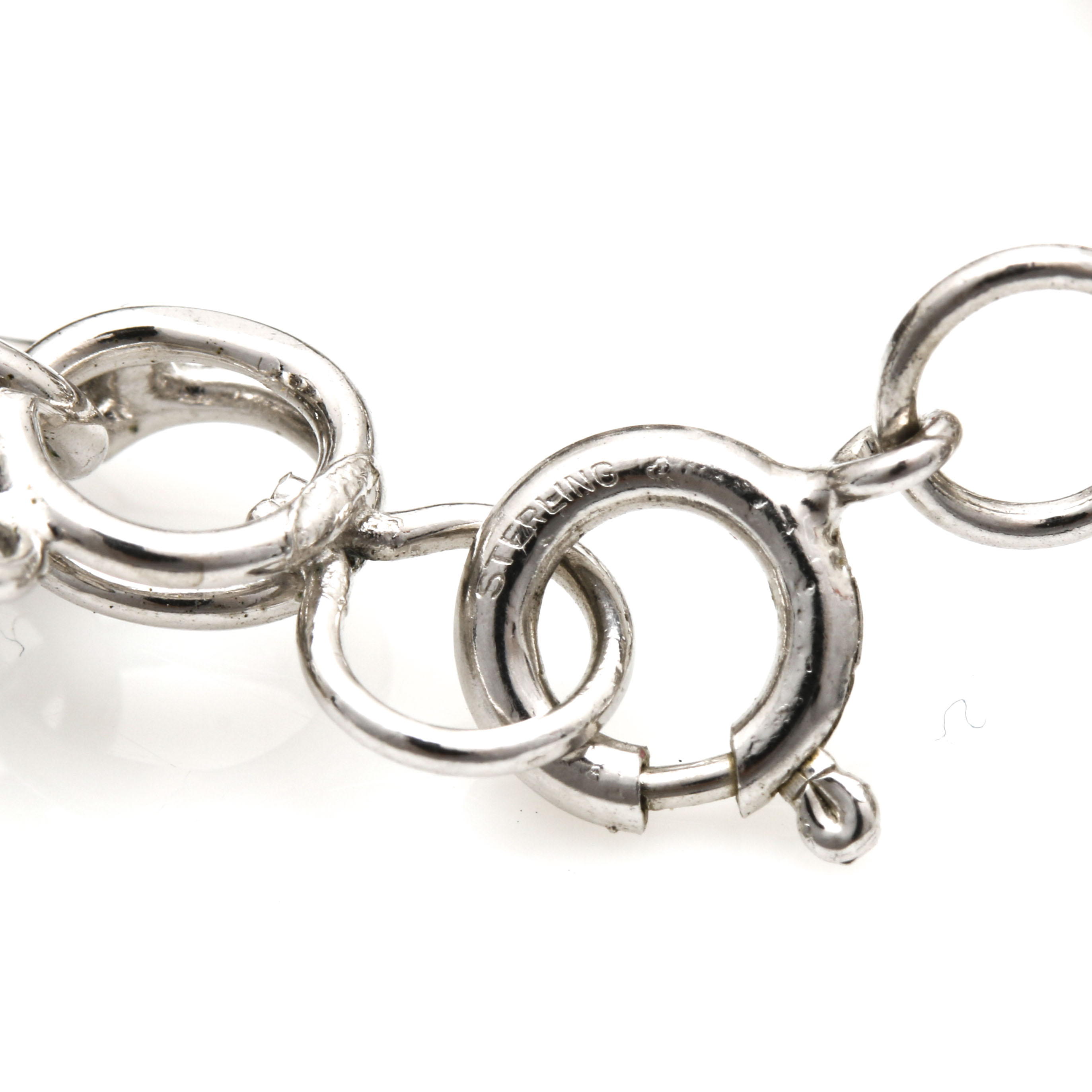 Sterling Silver Charm Bracelet