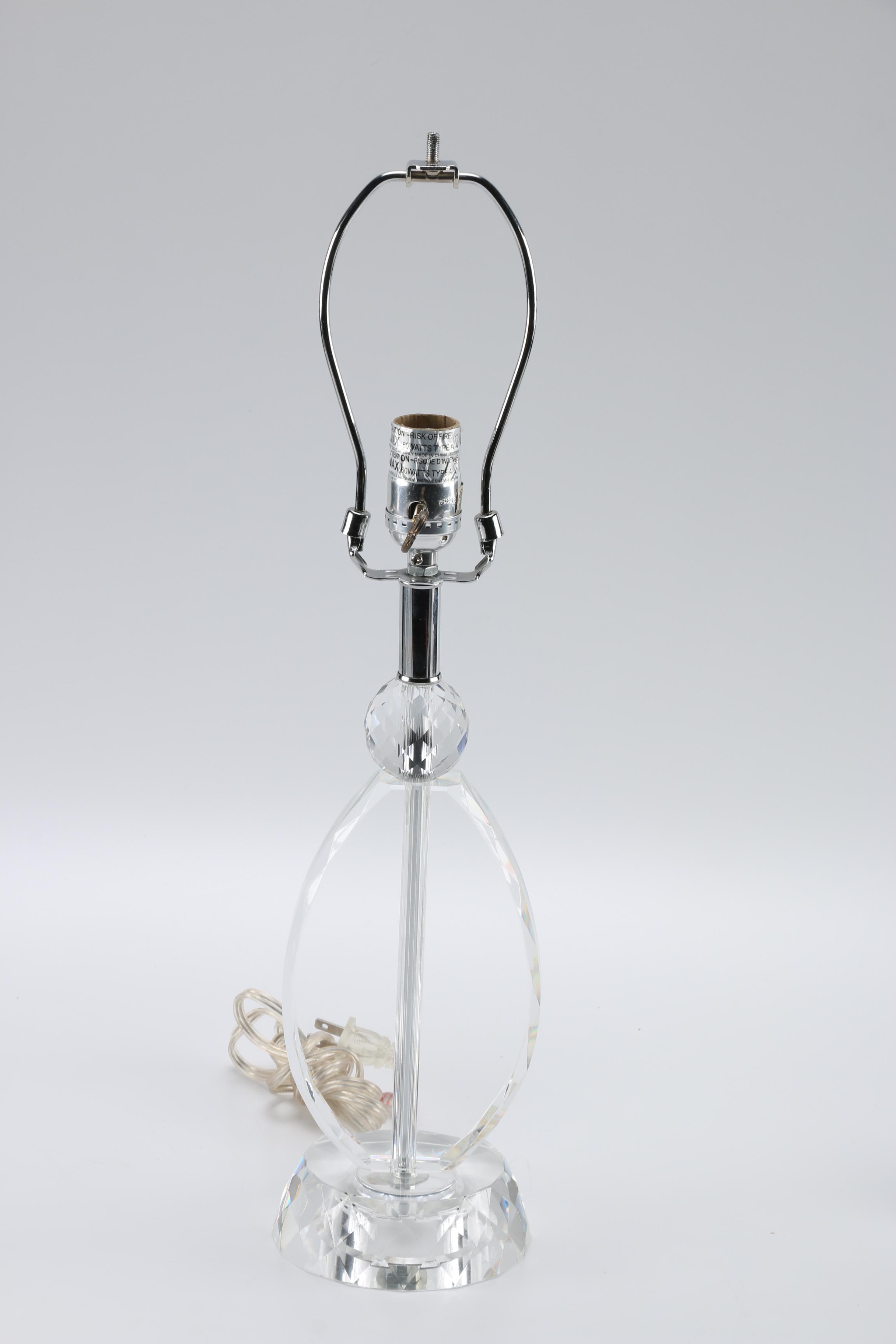 Stacked Glass Ball Table Lamps