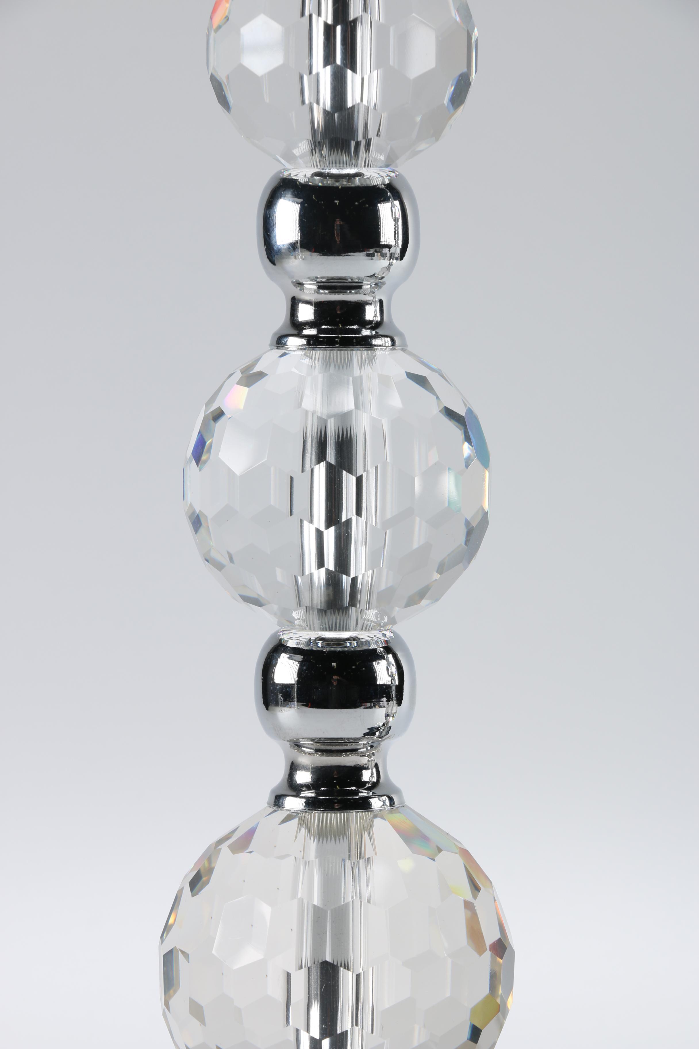 Stacked Glass Ball Table Lamps