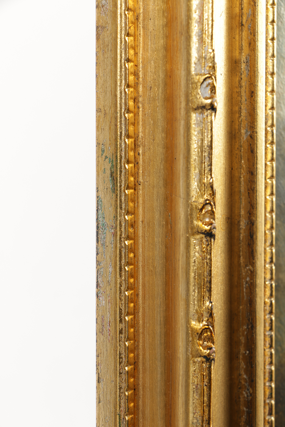 19th-Century C. Bulwer Oil Painting on Canvas "Waterfall"