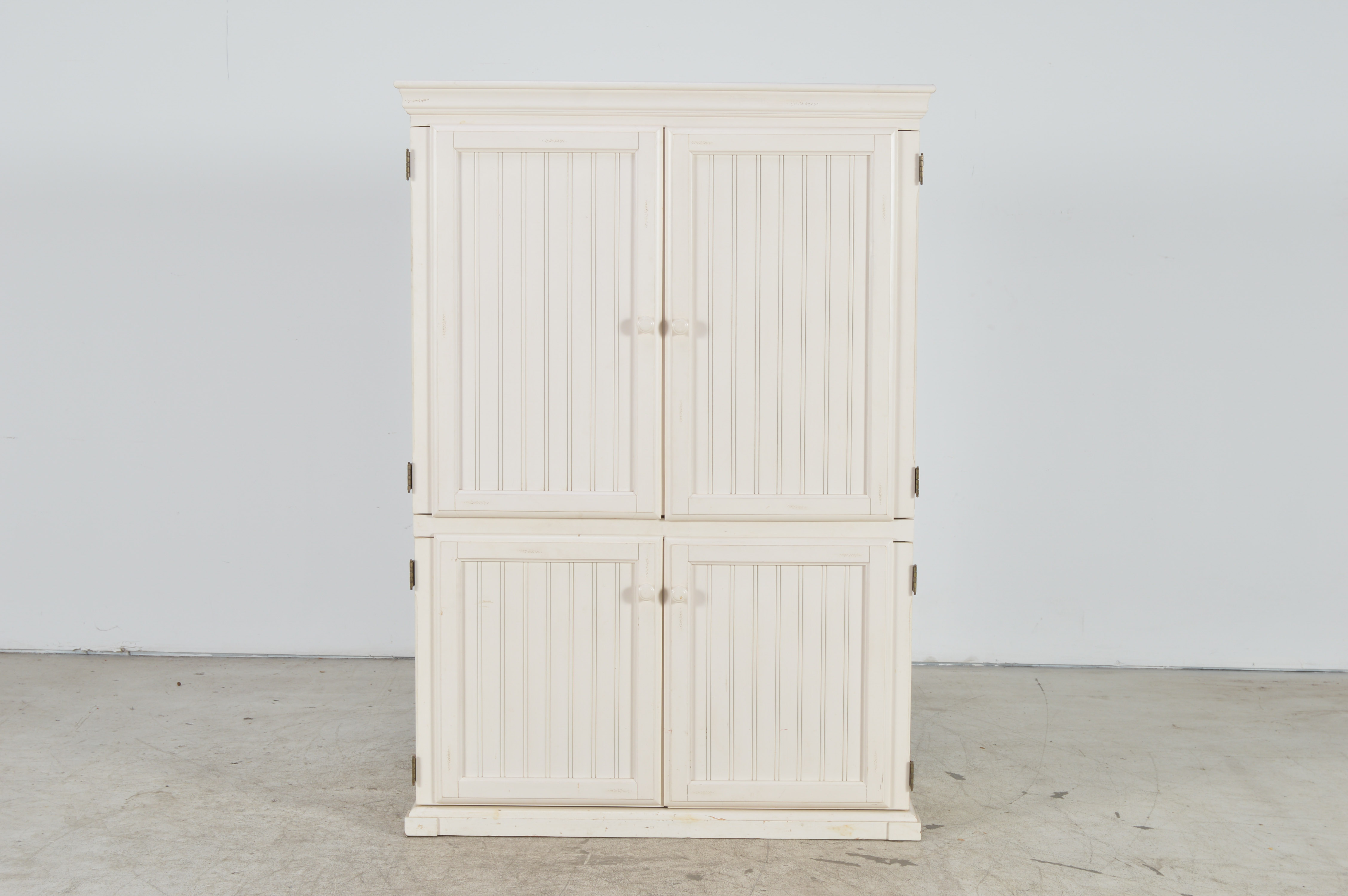 White Computer Desk Armoire by Pottery Barn