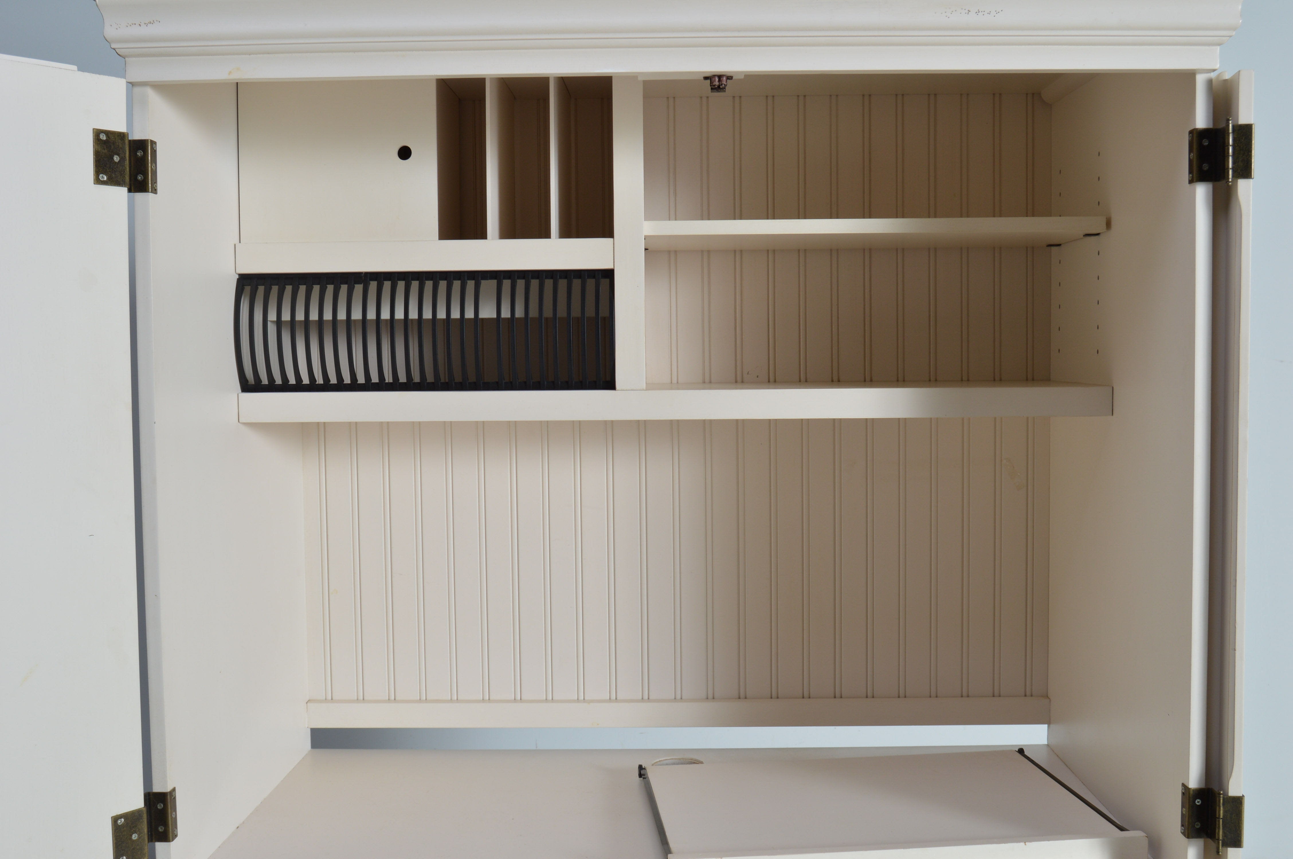 White Computer Desk Armoire by Pottery Barn