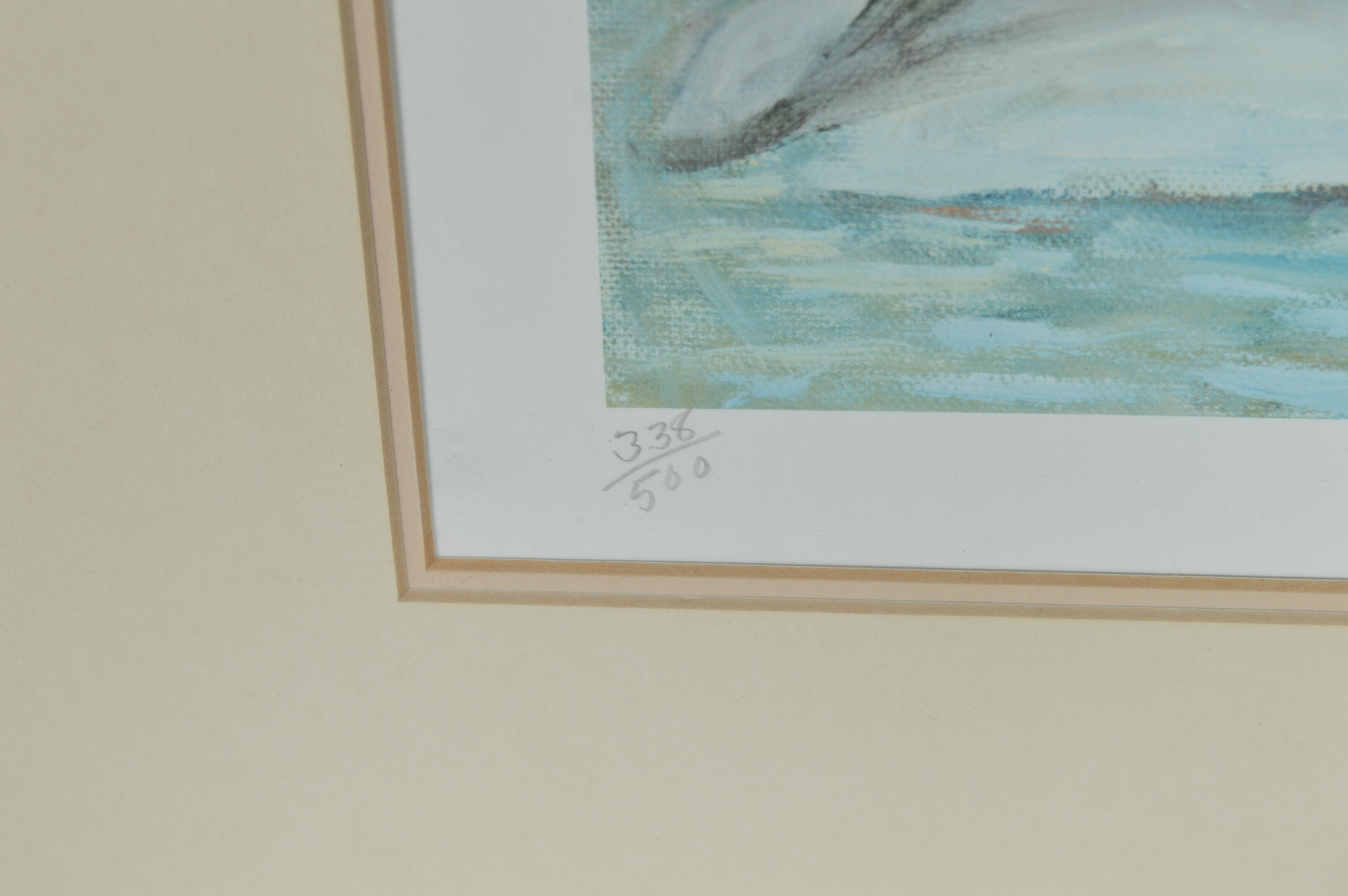 Framed and Signed Irene Borg Offset Lithographs