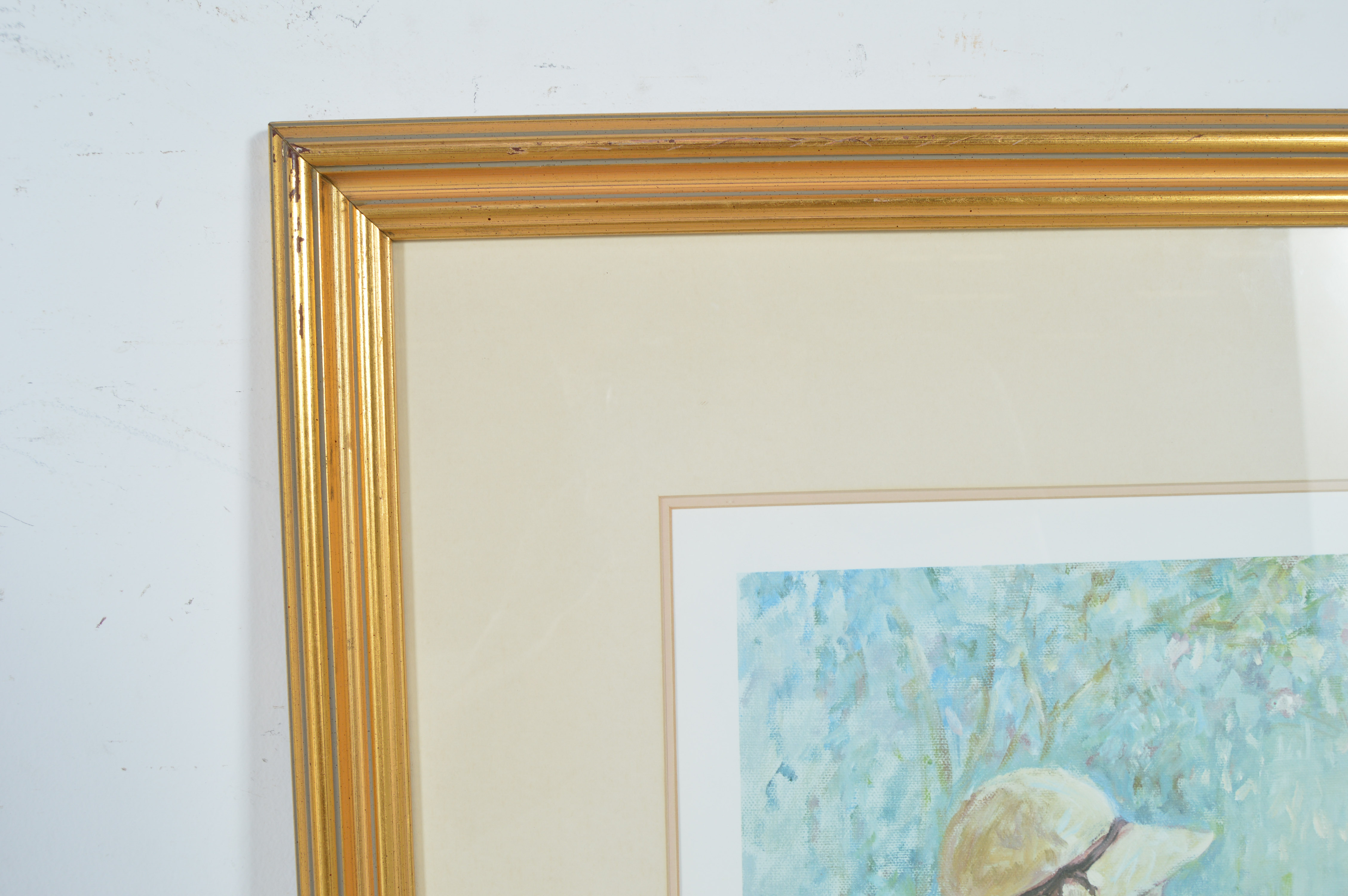 Framed and Signed Irene Borg Offset Lithographs