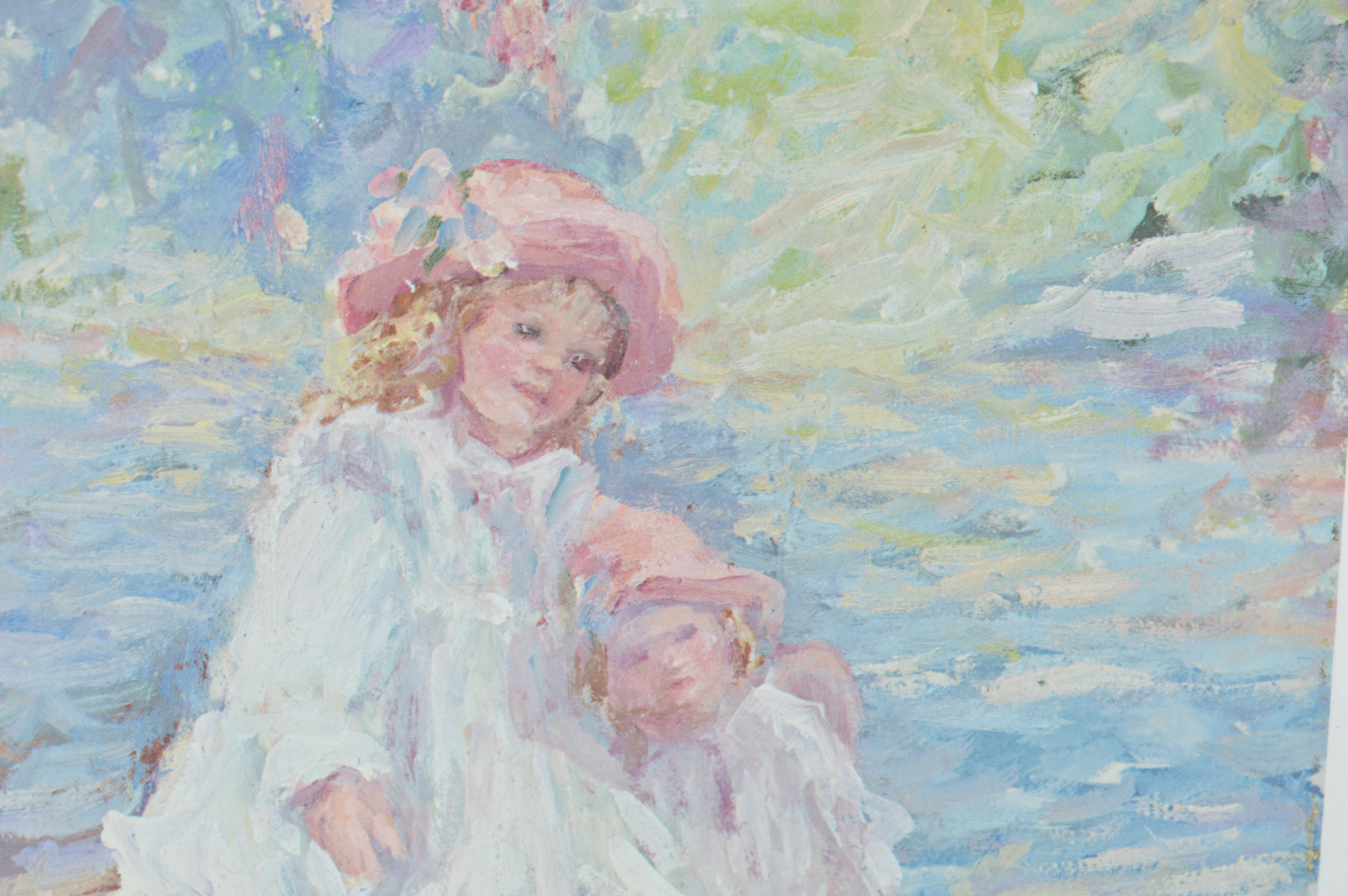 Framed and Signed Irene Borg Offset Lithographs