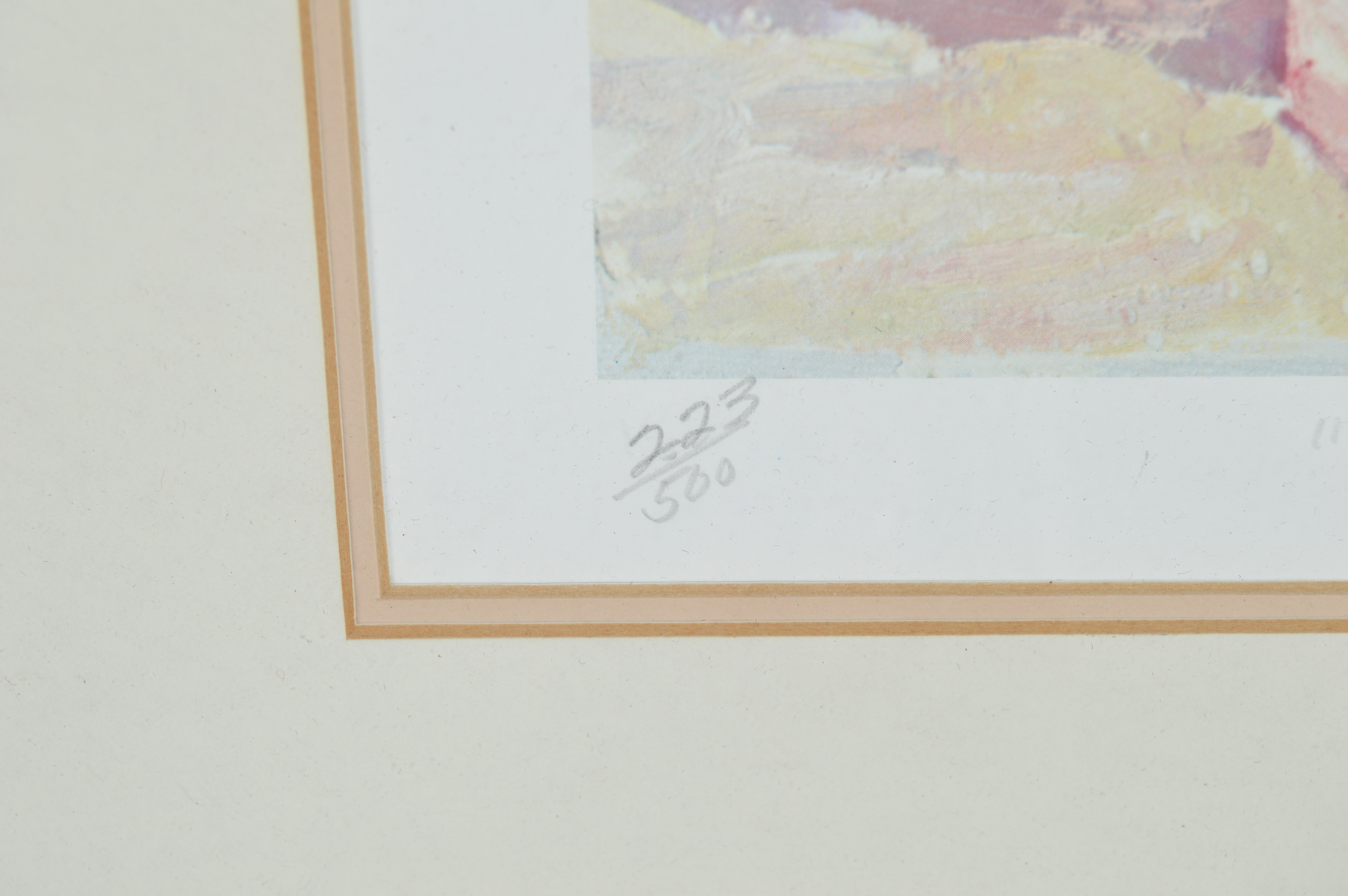 Framed and Signed Irene Borg Offset Lithographs