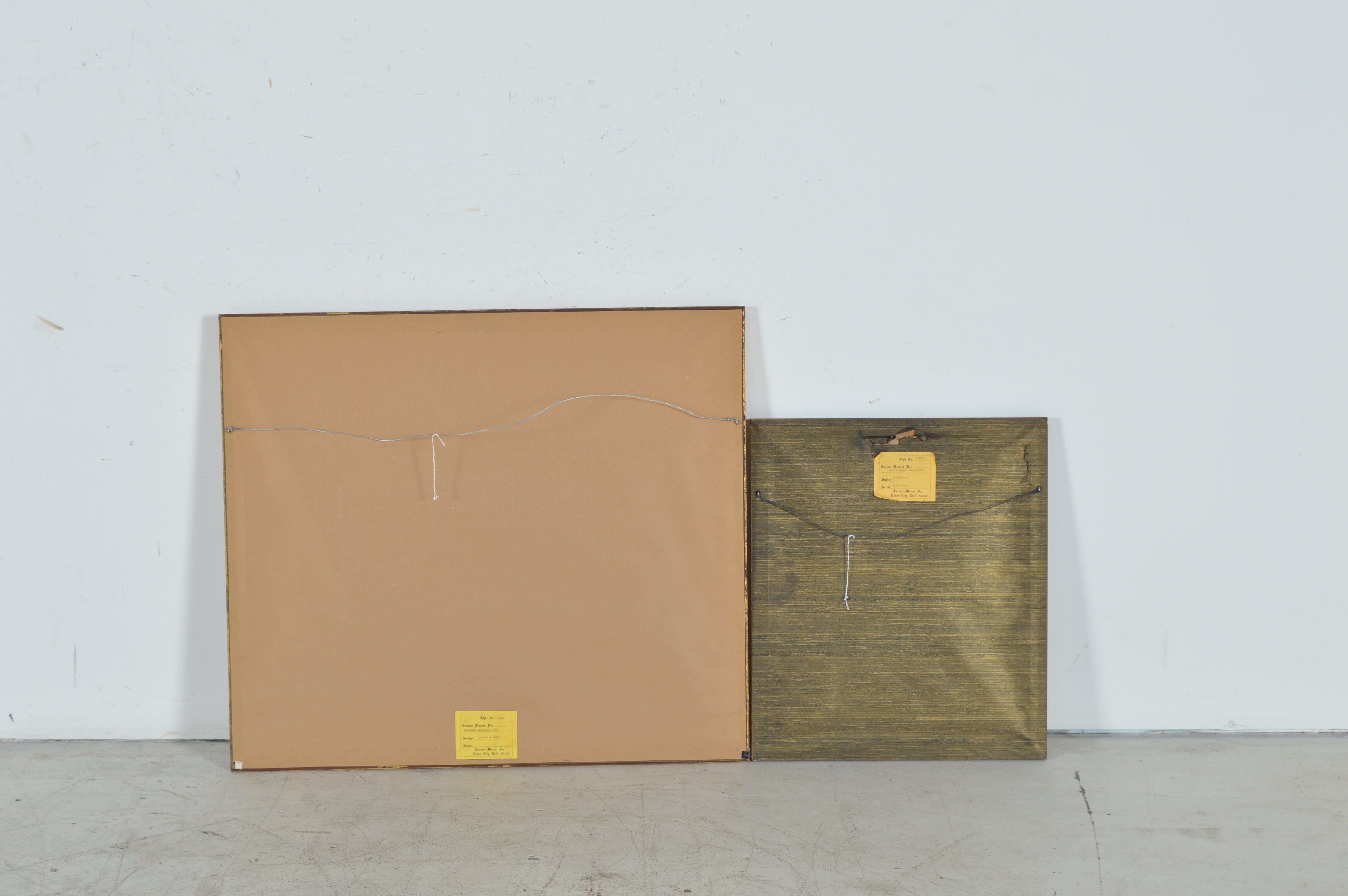 Framed and Signed Irene Borg Offset Lithographs