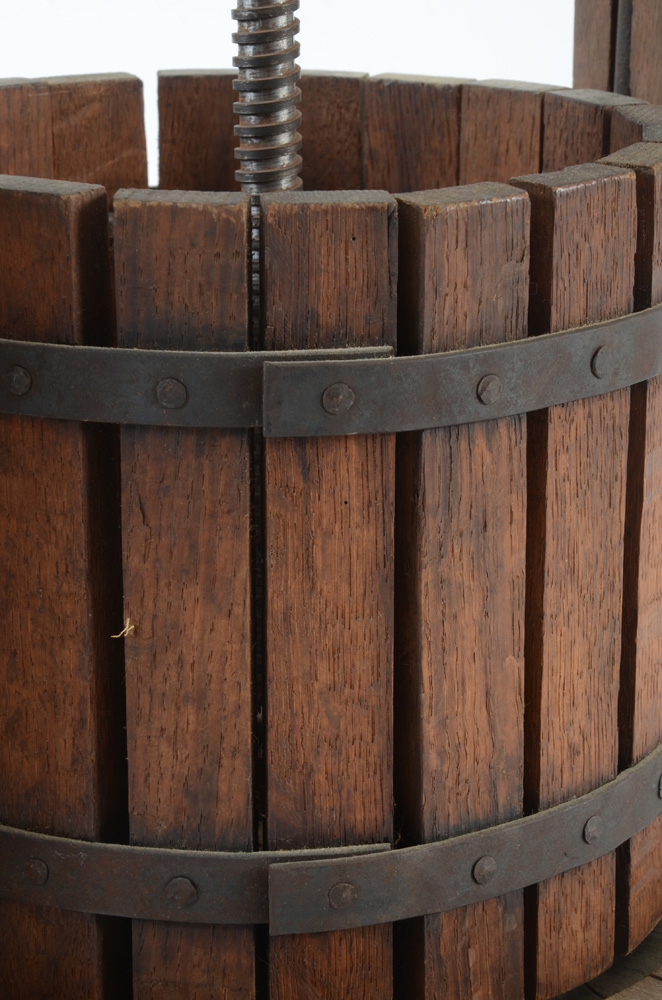 Antique Wooden Apple Press