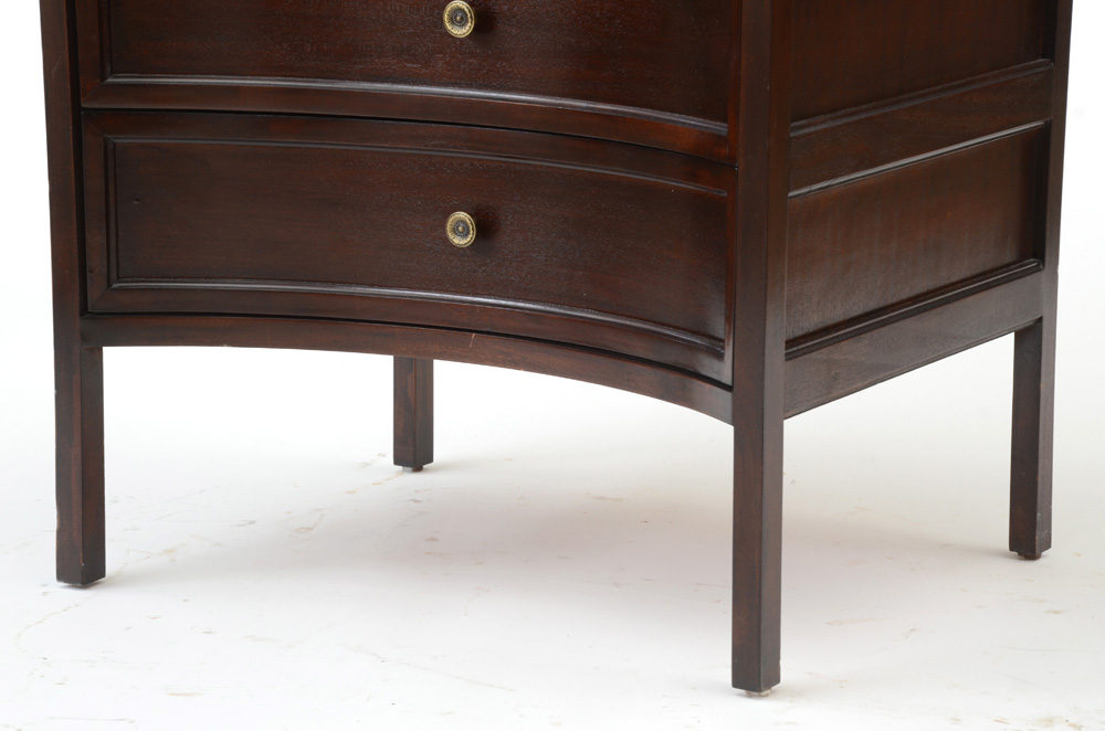 Small Chest of Drawers with Concave Front