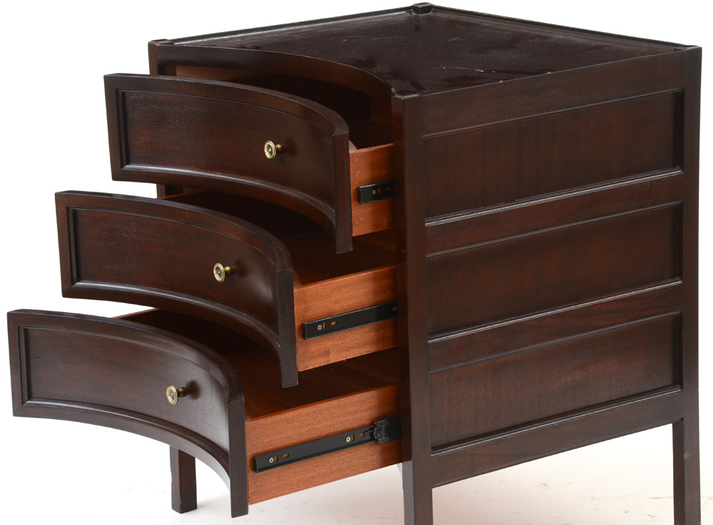 Small Chest of Drawers with Concave Front