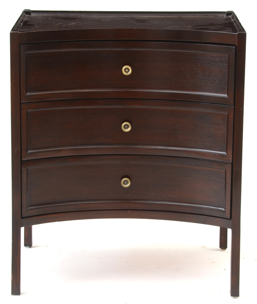 Small Chest of Drawers with Concave Front