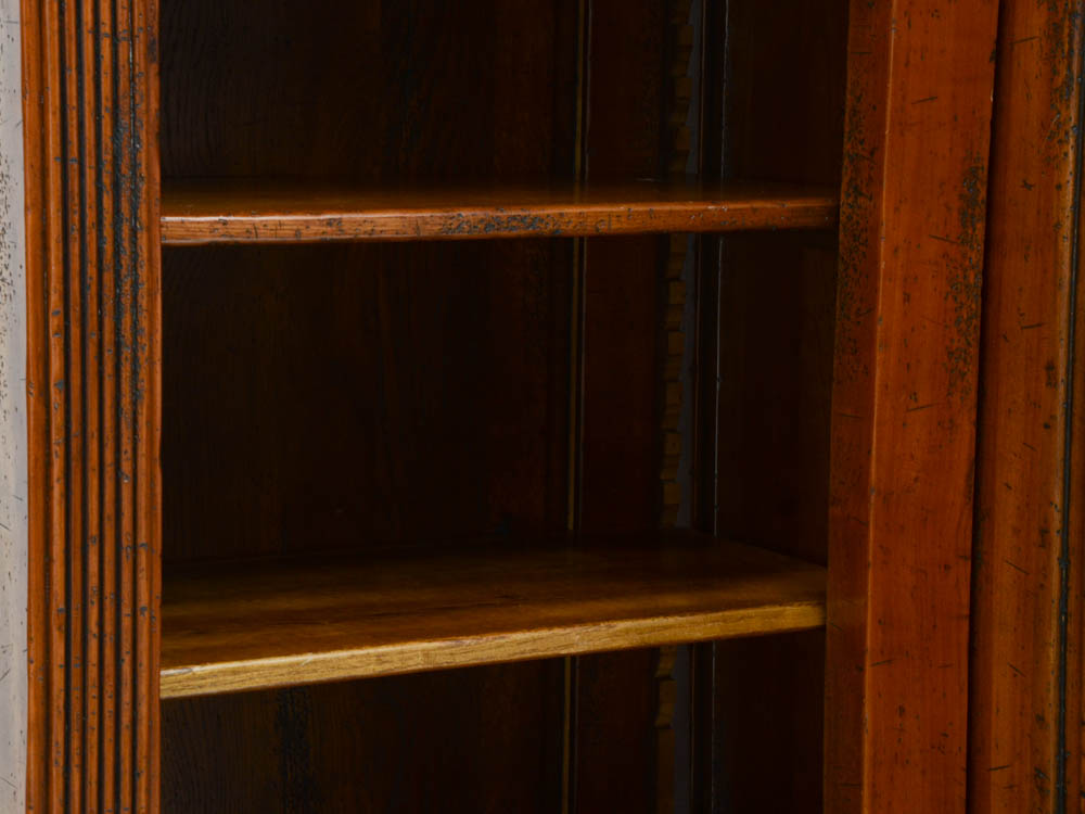 English Traditions Carved French Armoire / Entertainment Cabinet