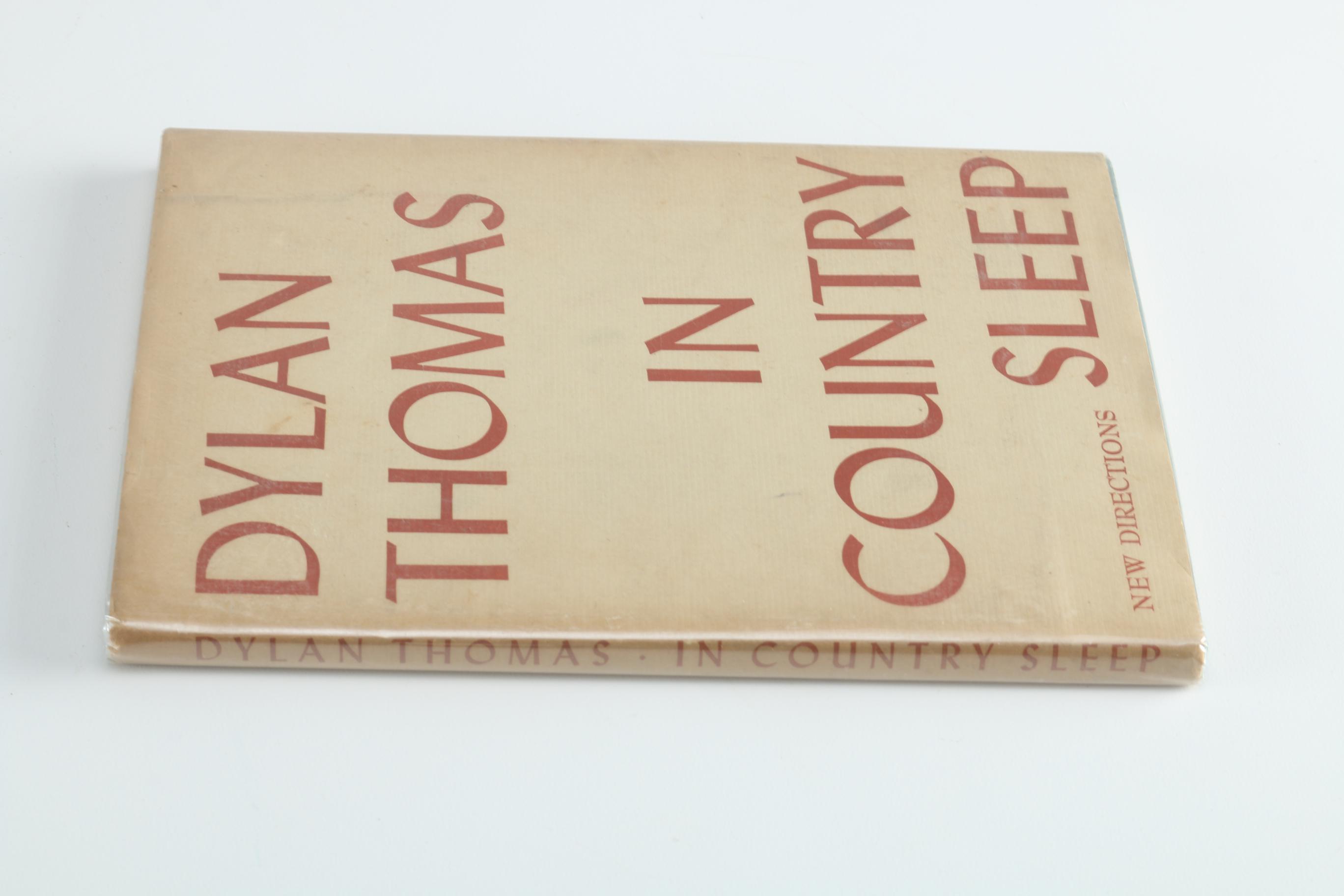 First Trade Edition of "In Country Sleep" by Dylan Thomas