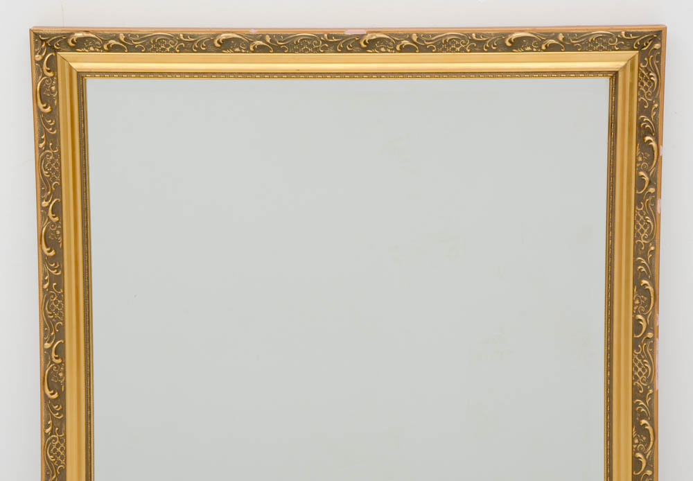 Carolina Mirror Company Beveled Glass Wall Mirror