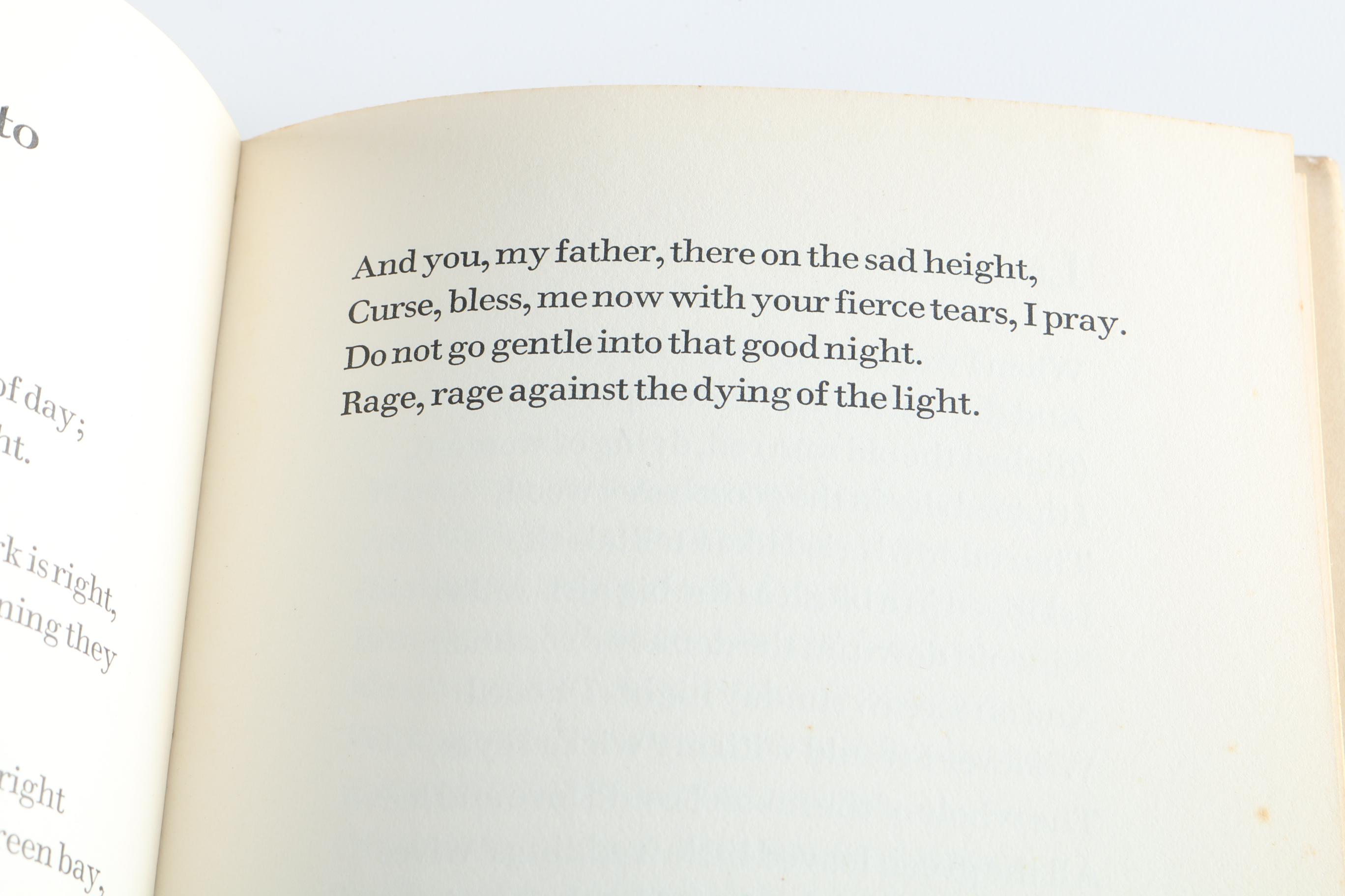 First Trade Edition of "In Country Sleep" by Dylan Thomas